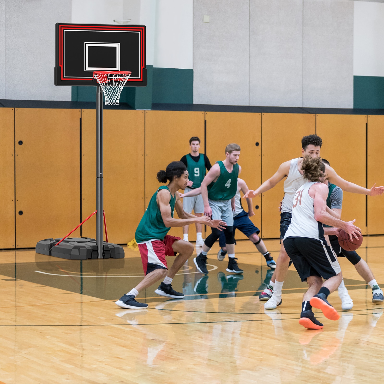 Slickblue D-CO-03383PS Basketball-System - View #2