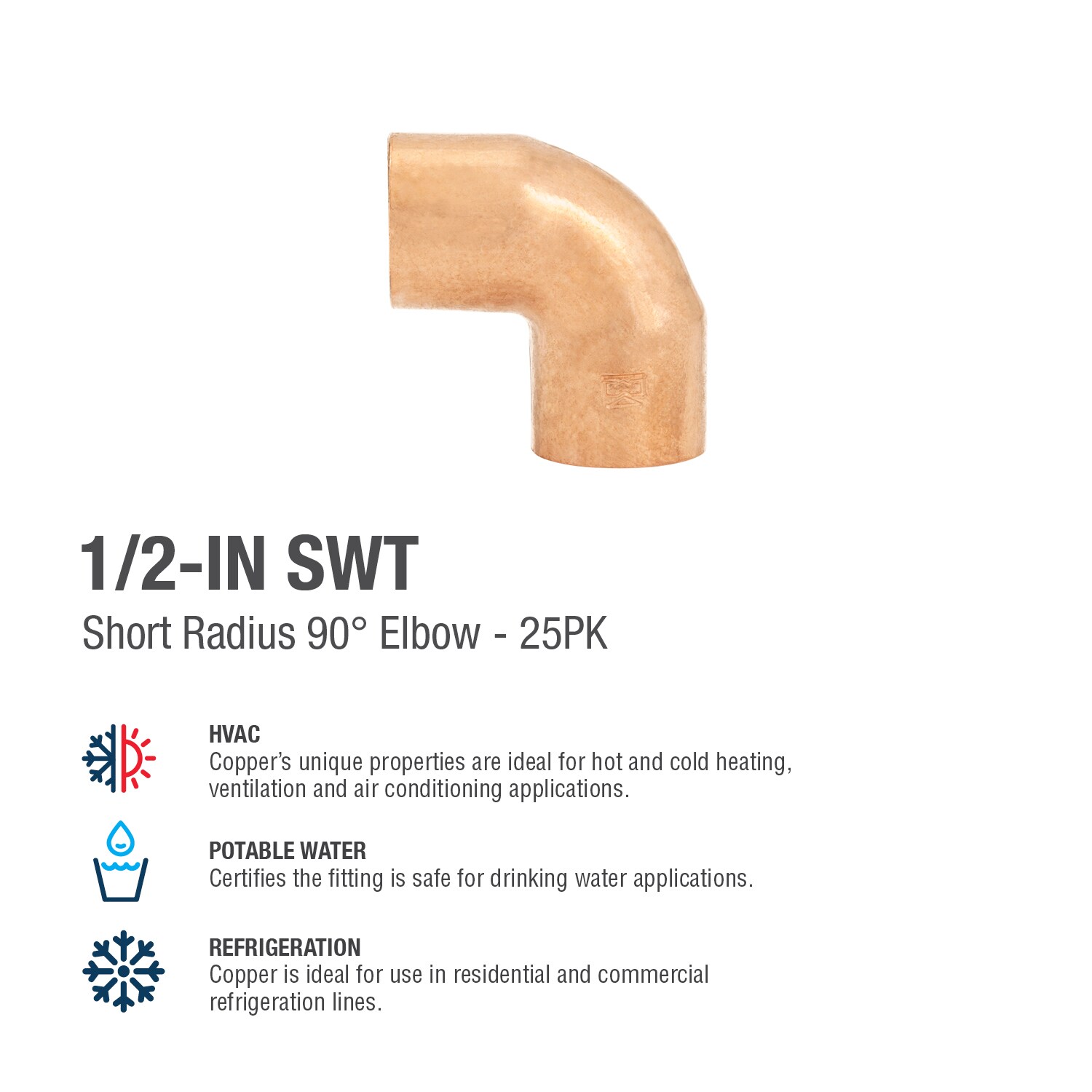 Streamline W 01622P25L Copper-Fittings - View #4