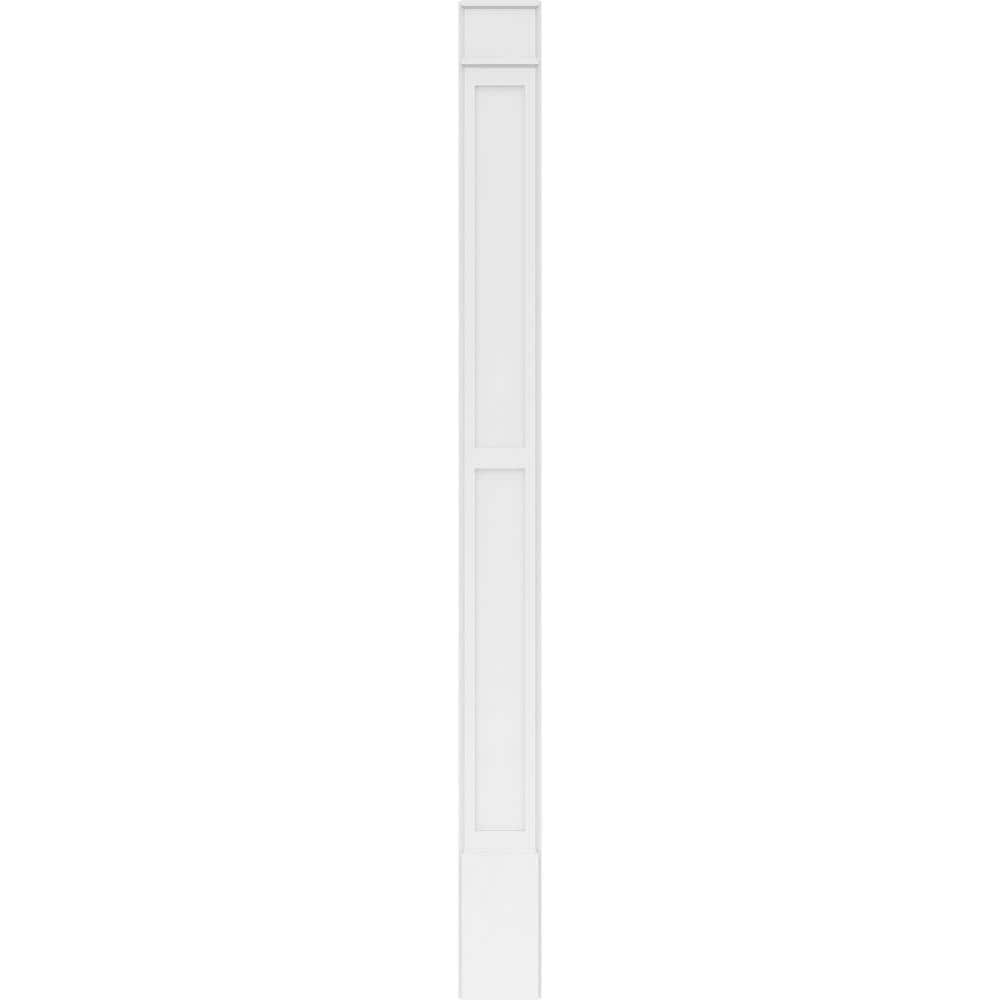 Ekena Millwork PILP10X120DFP02-2 Entry-Door-Casing-Accents - View #3