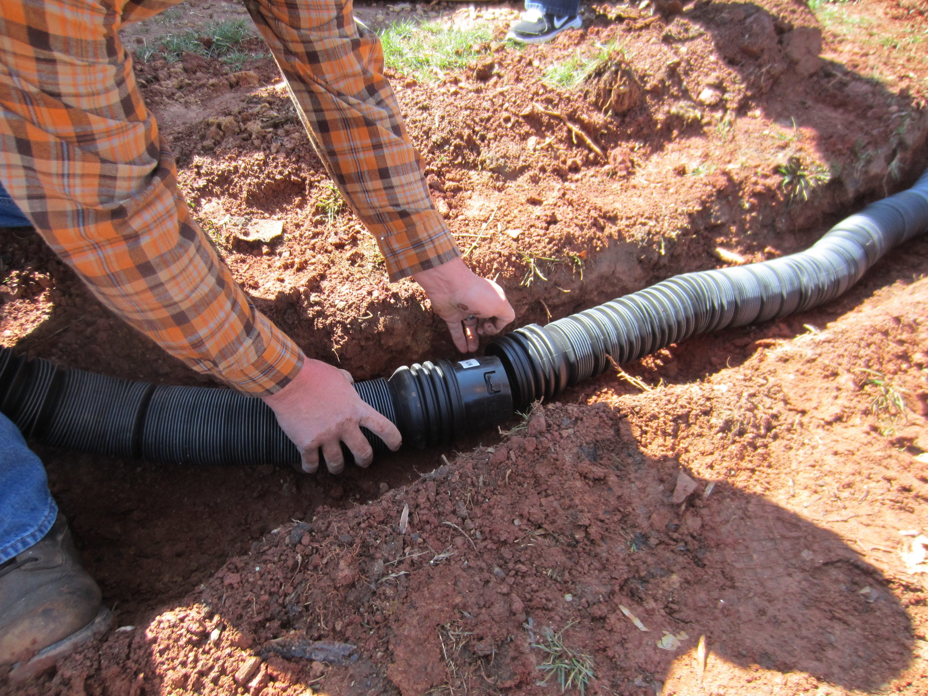 Bend-A-Drain 4-in x 25-ft Corrugated Flex Pipe at Lowes.com