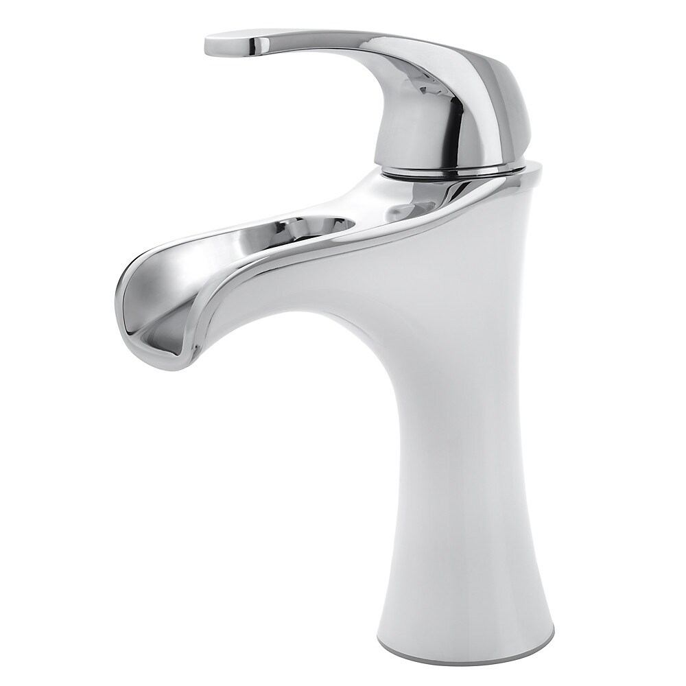 Pfister Jaida Brushed Nickel 1-handle Single Hole/4-in Centerset WaterSense Bathroom Sink Faucet with Drain