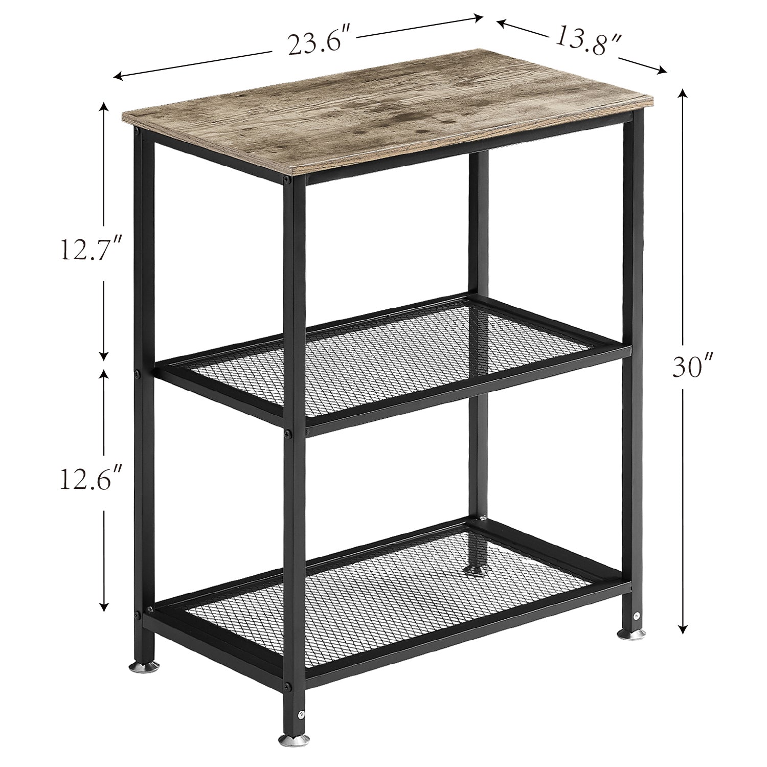 Vecelo LOE-XF-NT06-GRY-A2 nightstands - View #3