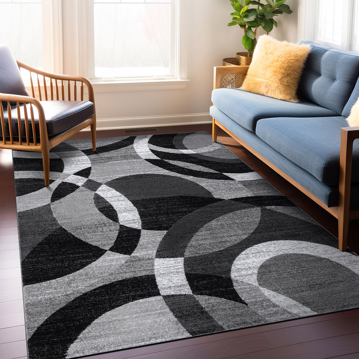 World Rug Gallery 105GRAY12X15 rugs - View #3