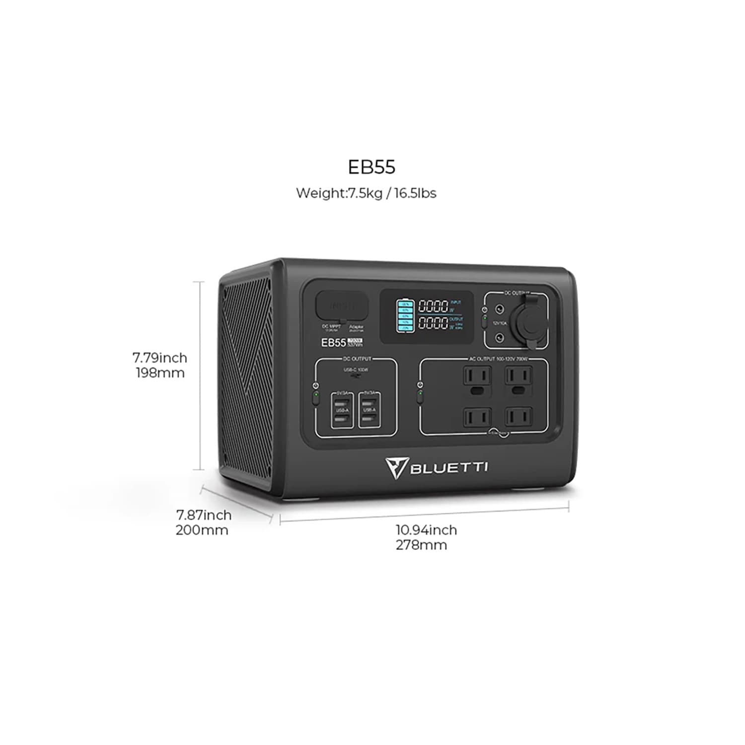 BLUETTI EB55+PV220 Solar-Generators - View #12