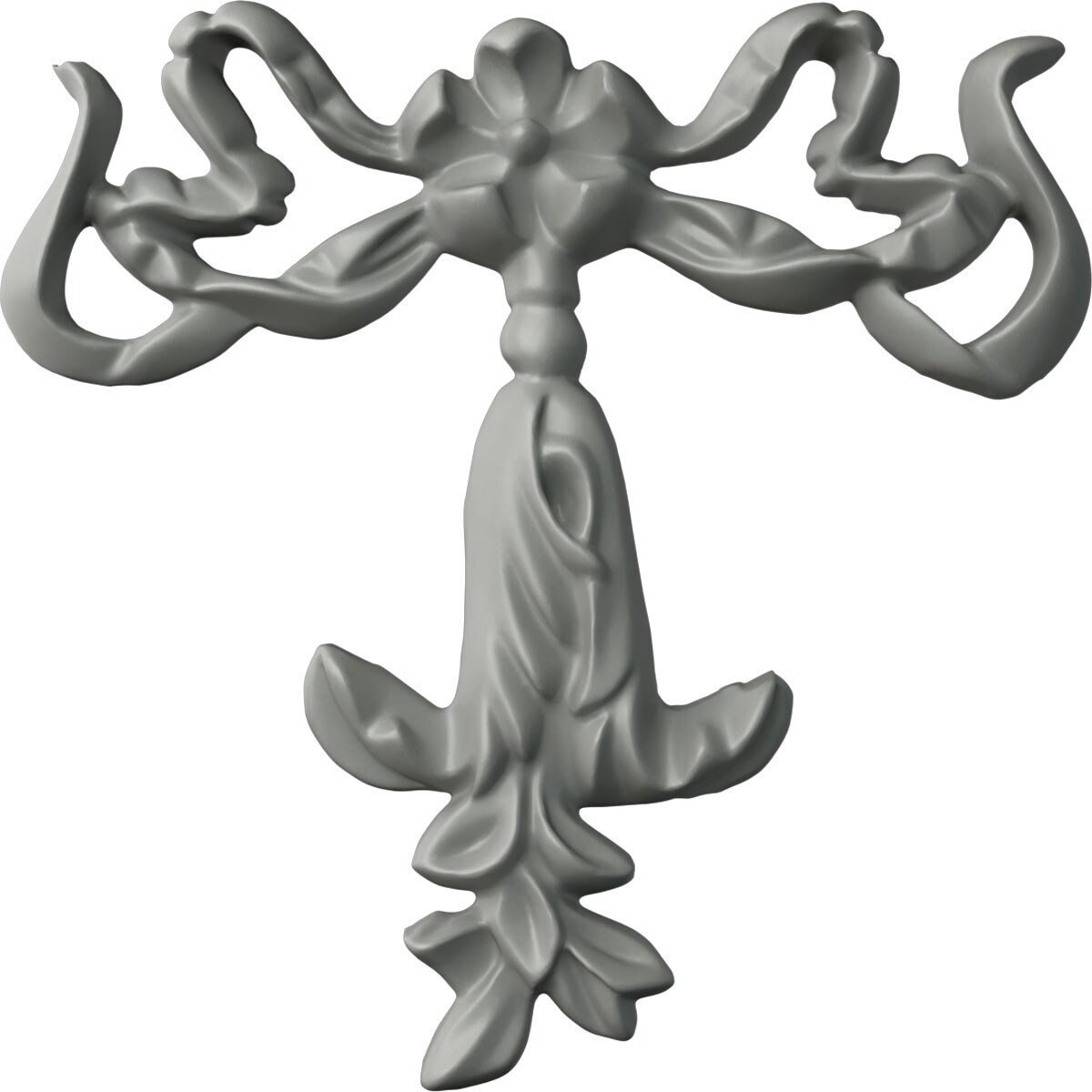 Ekena Millwork ONL04X04TR Treviso 4.25-in W x 4.5-in H Primed Applique