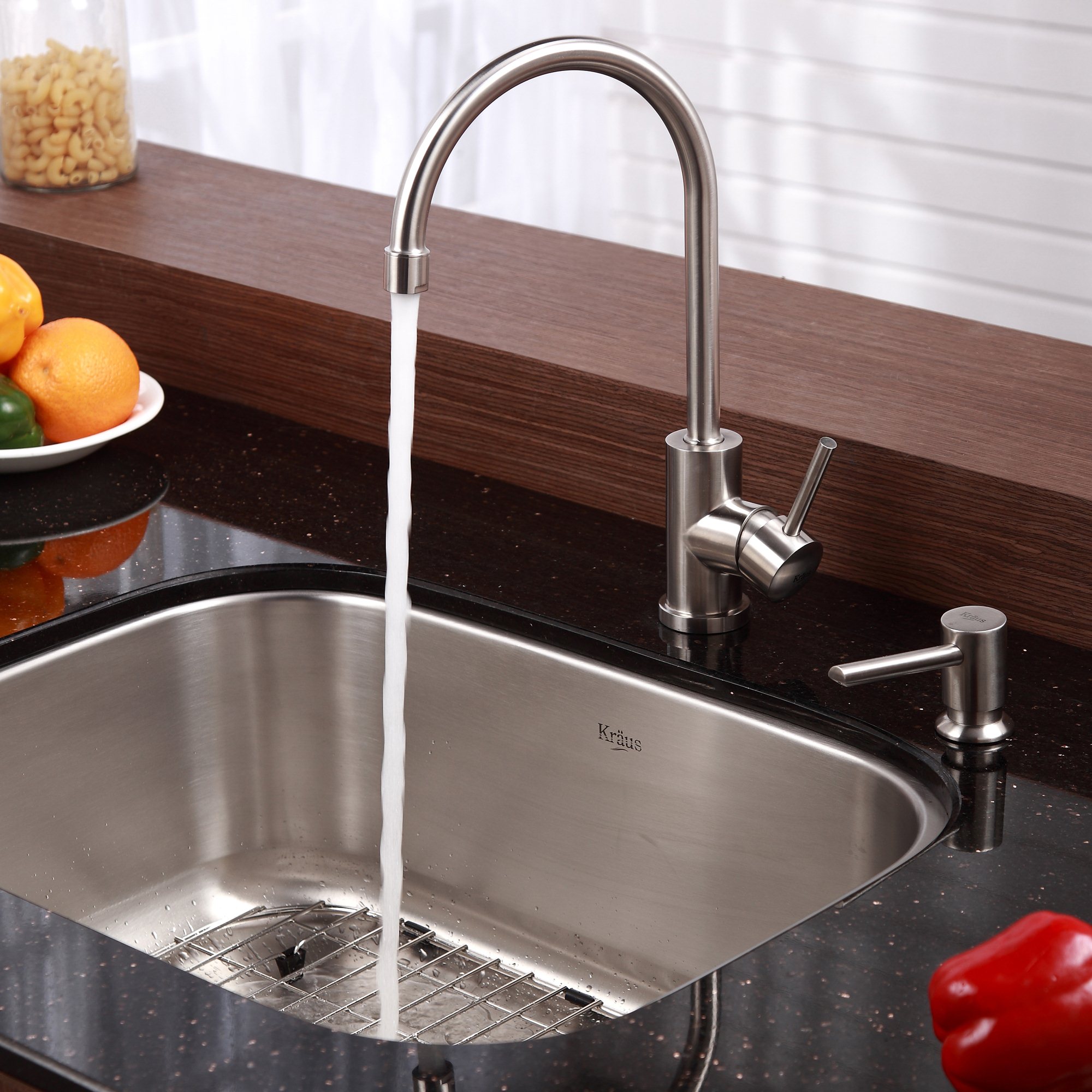 Kraus KBU12-KPF2160-SD20 Kitchen-Sinks - View #2