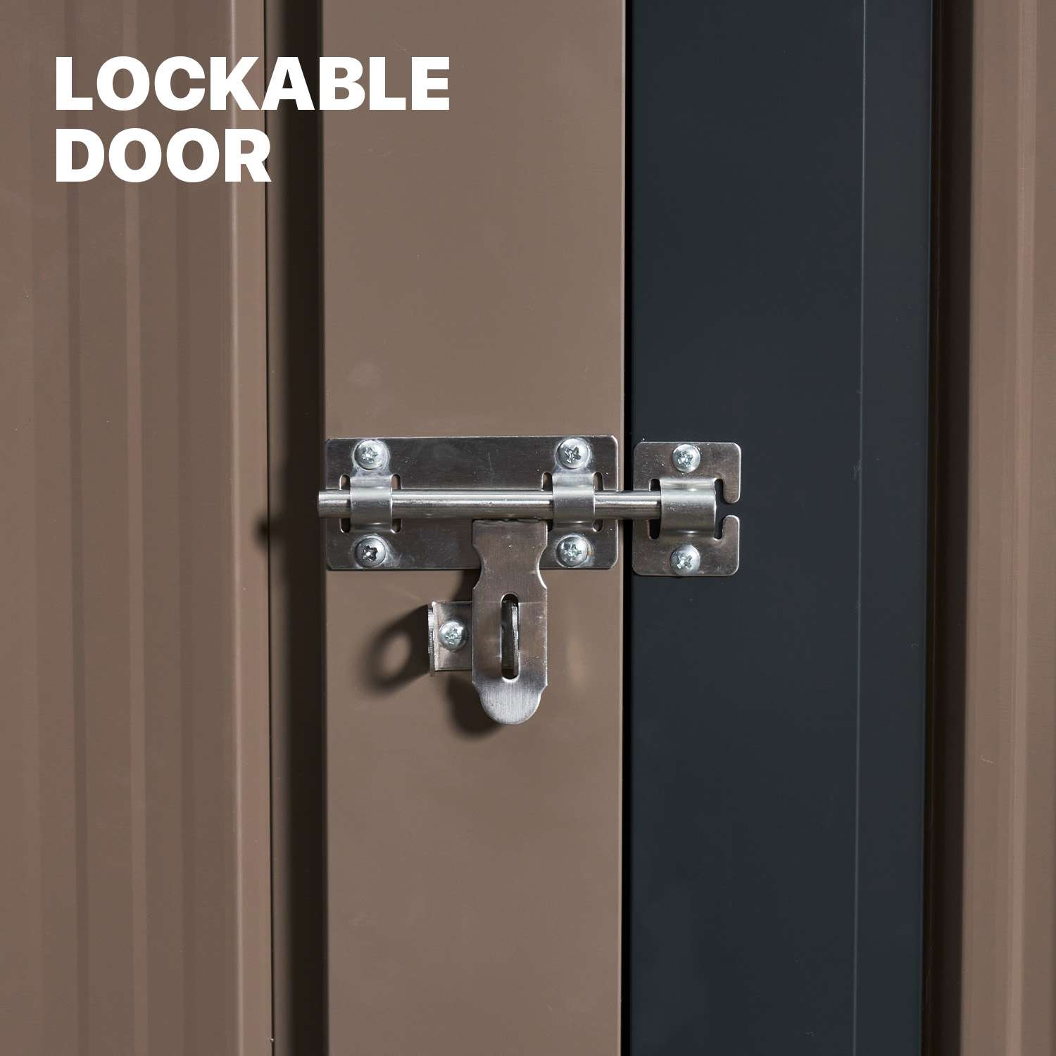 Sunmthink MSD0806-0727BR Metal-Storage-Buildings-Sheds - View #3