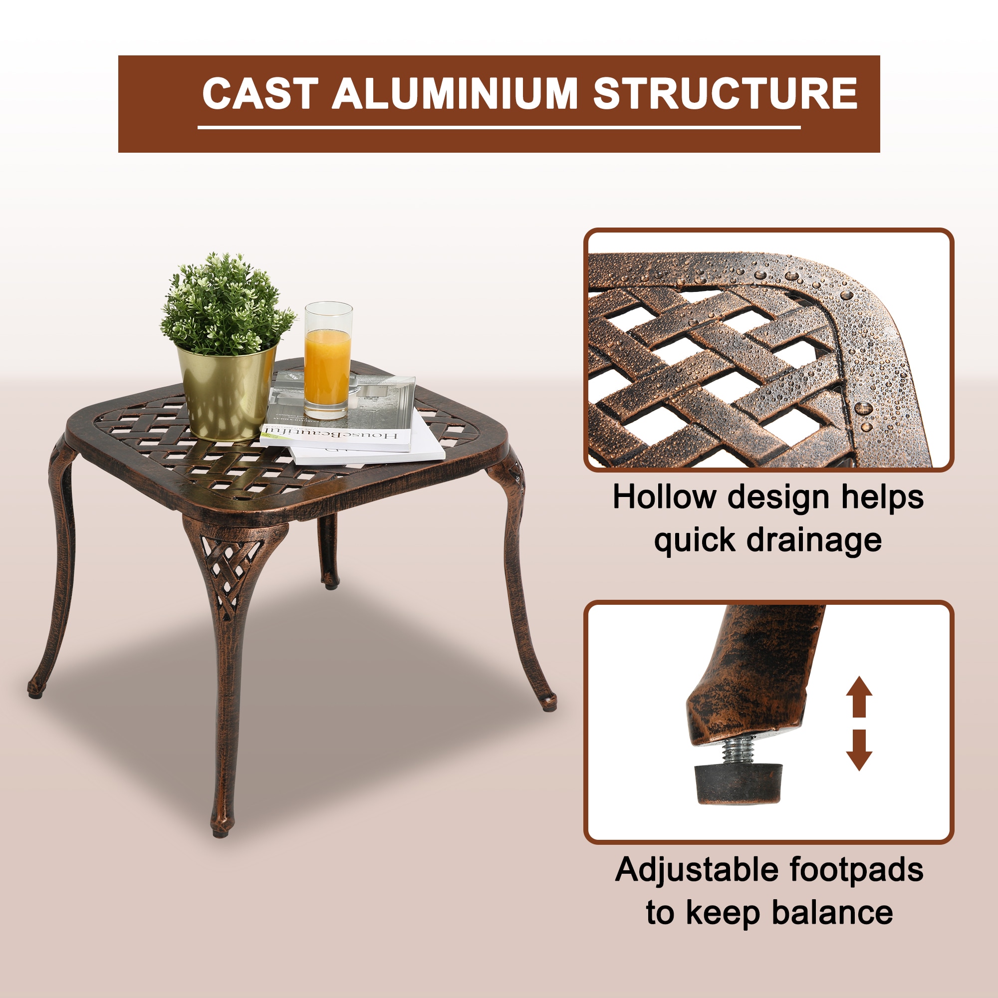 Mondawe MD-003T Patio-Tables - View #3