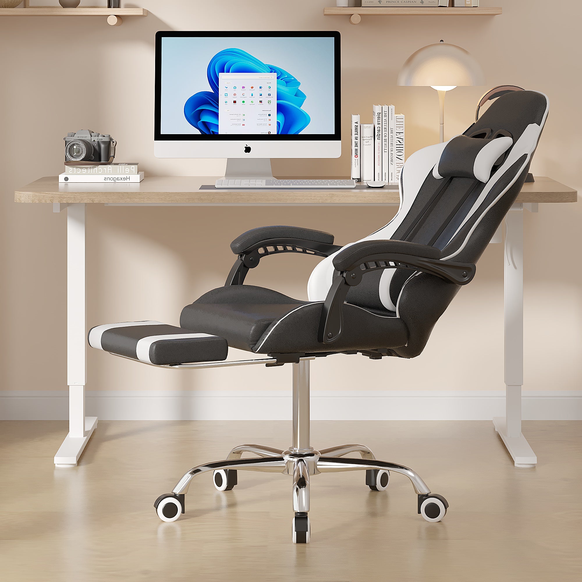 Vecelo LOE-CC-RF05-BLK stools - View #2