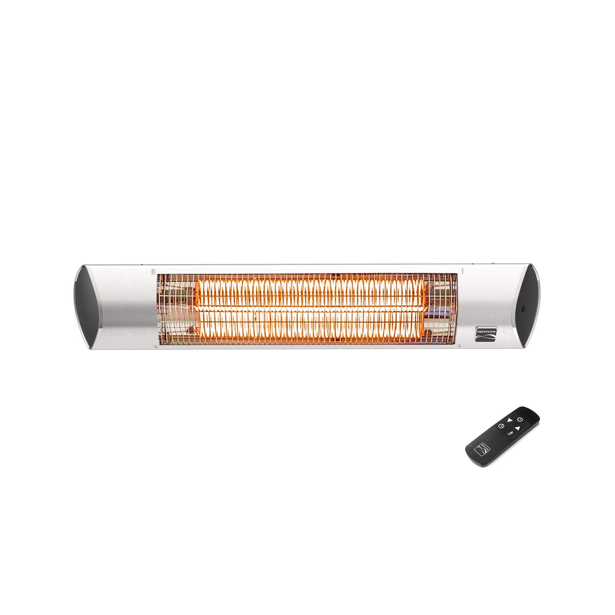 Kenmore KH-7E01-SS 5118 -BTU 120 -Volt Silver Aluminum Electric Patio Heater