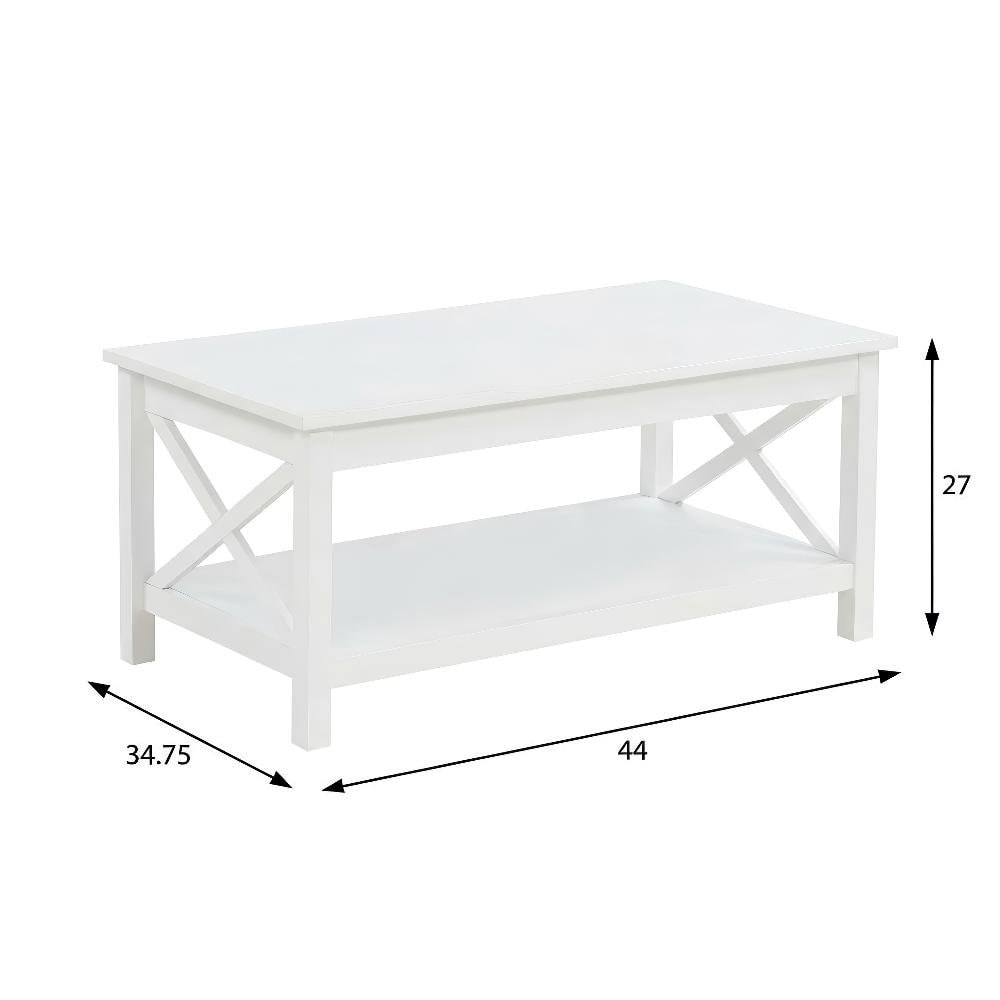 FurniFact BO4035208WHT Accent-Table-Sets - View #4
