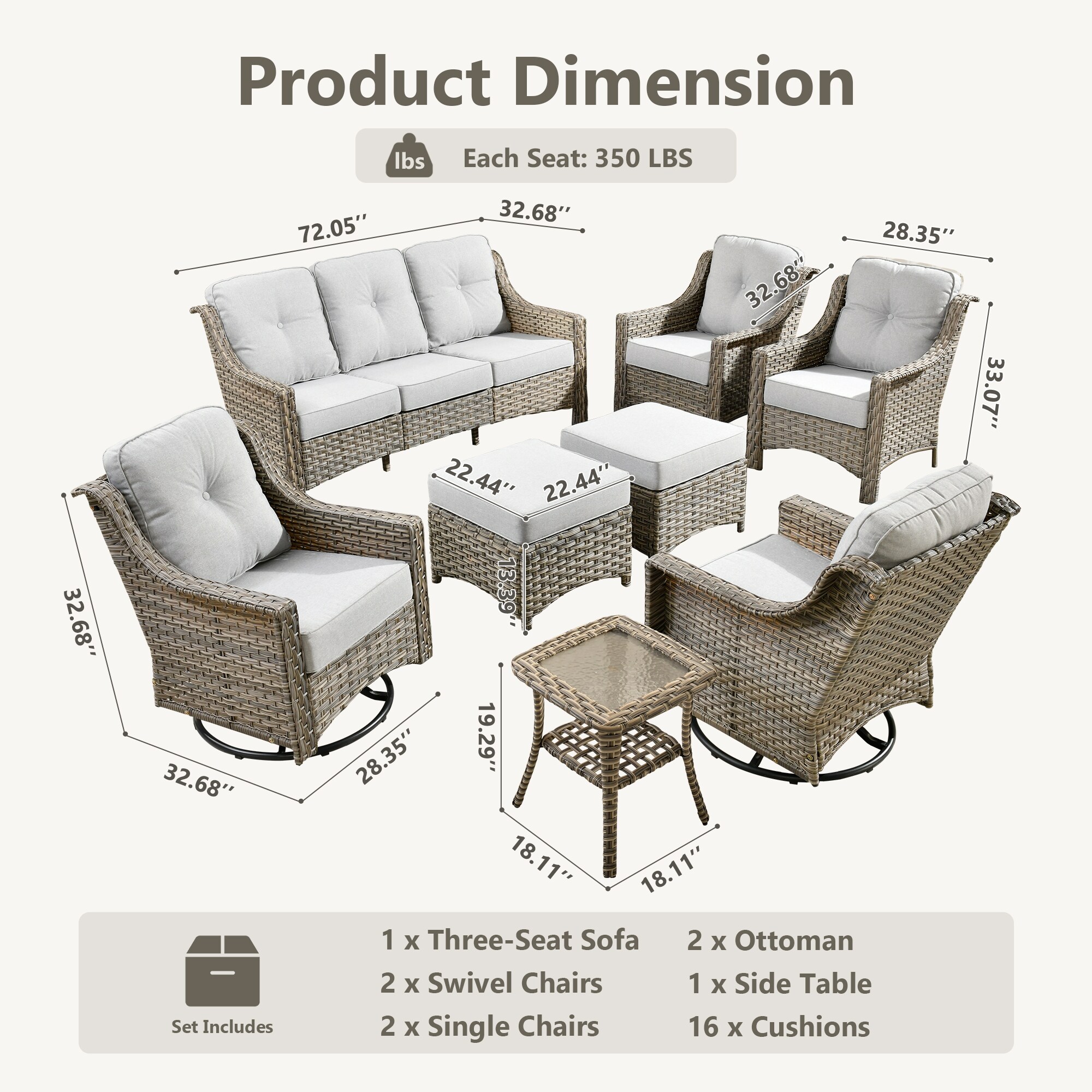 ALTRIGUS 6L-YZPAD408-AL Patio-Conversation-Sets - View #3