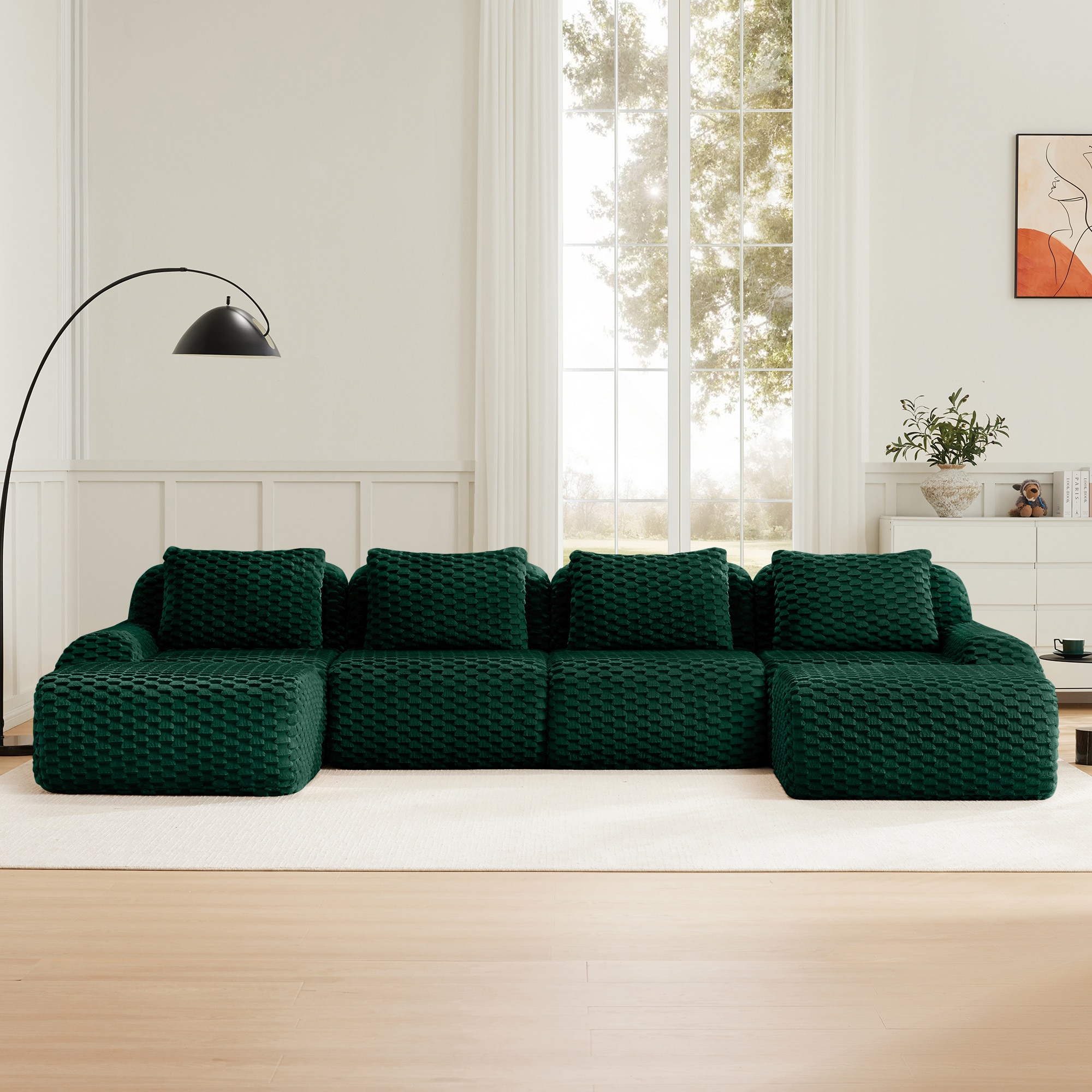 SINOFURN SYA020304GY Sofas-Loveseats - View #2