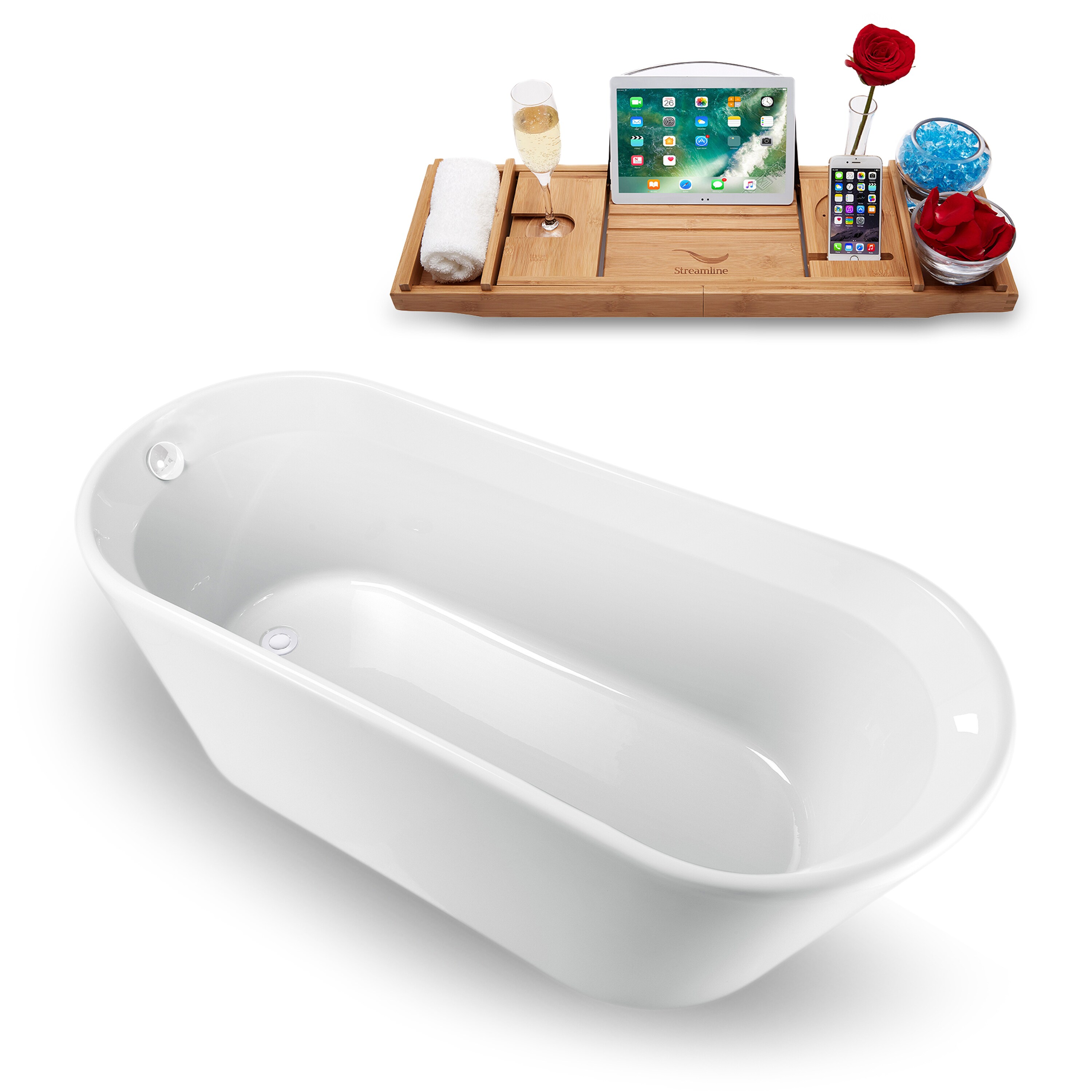 Streamline N1522WH bathtubs - View #3