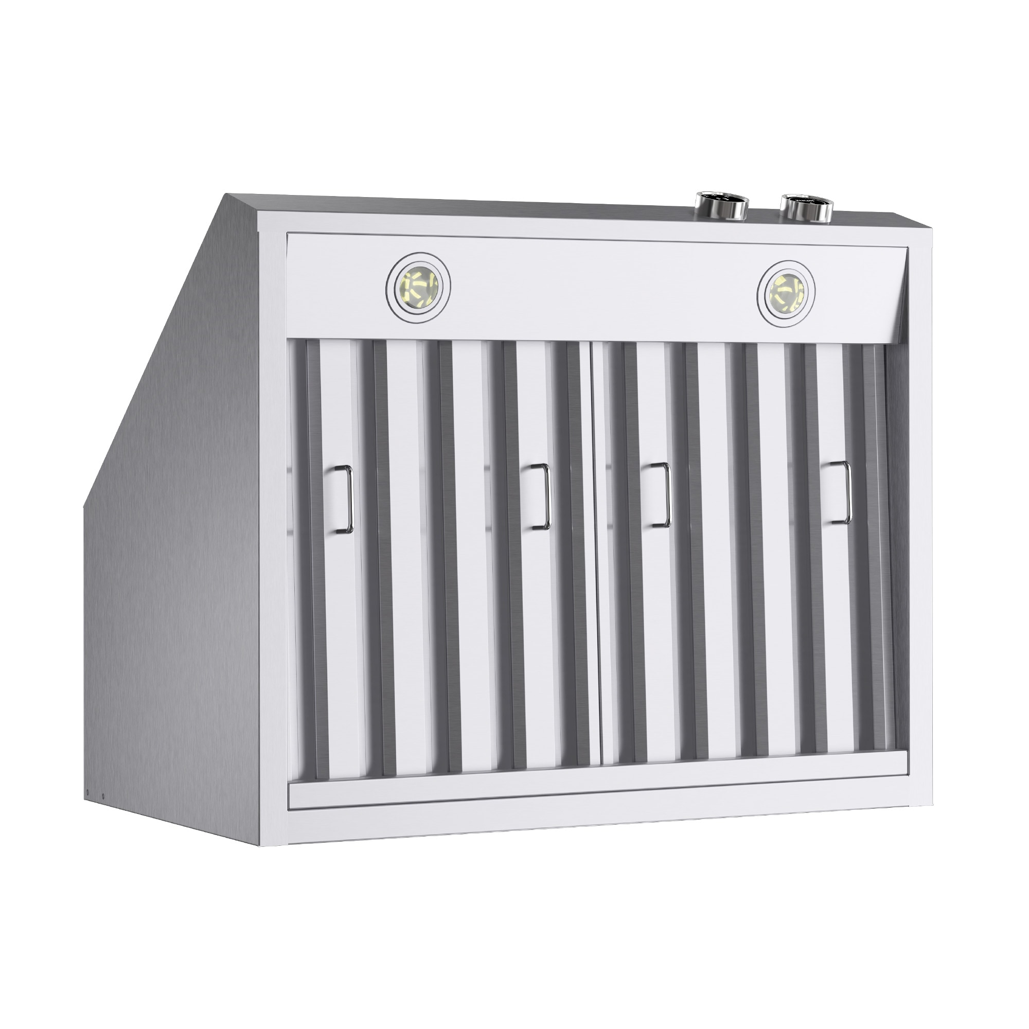 30-Inch Stainless Steel Under Cabinet Range Hood with LED Lights