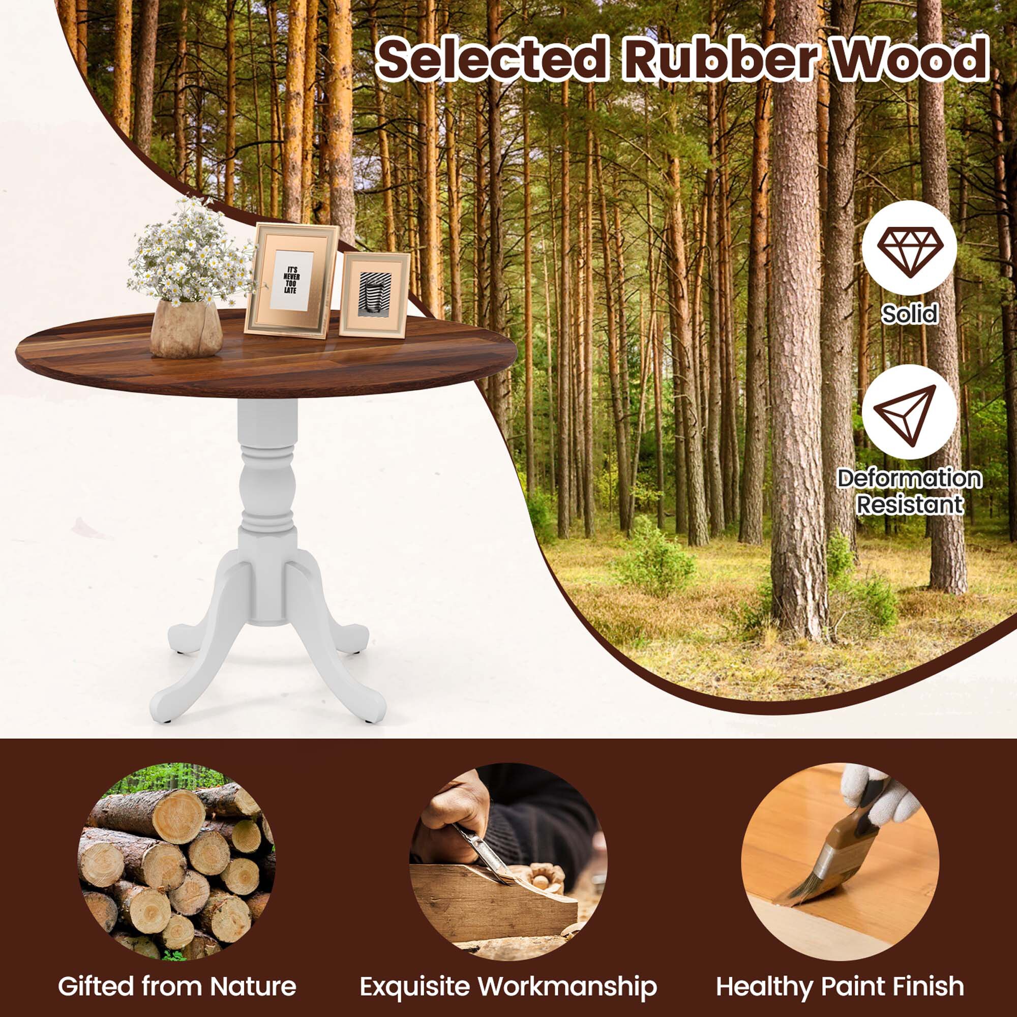 Costway HCST00736 Dining-Tables - View #4