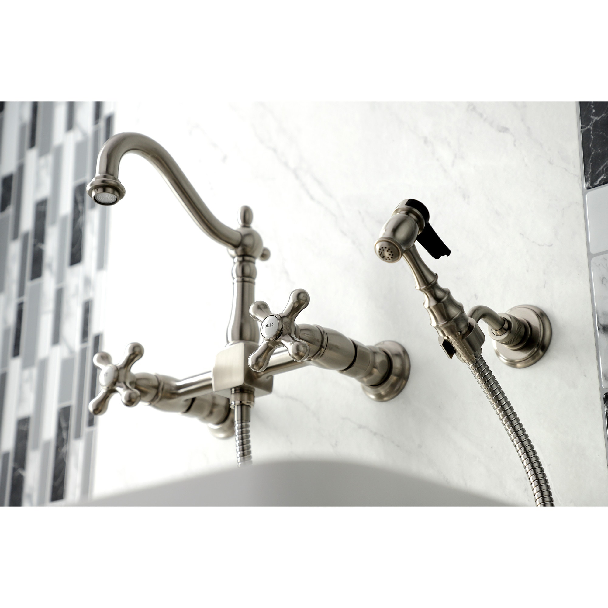 Kingston Brass WLKS1268AXBS Kitchen-Faucets - View #3
