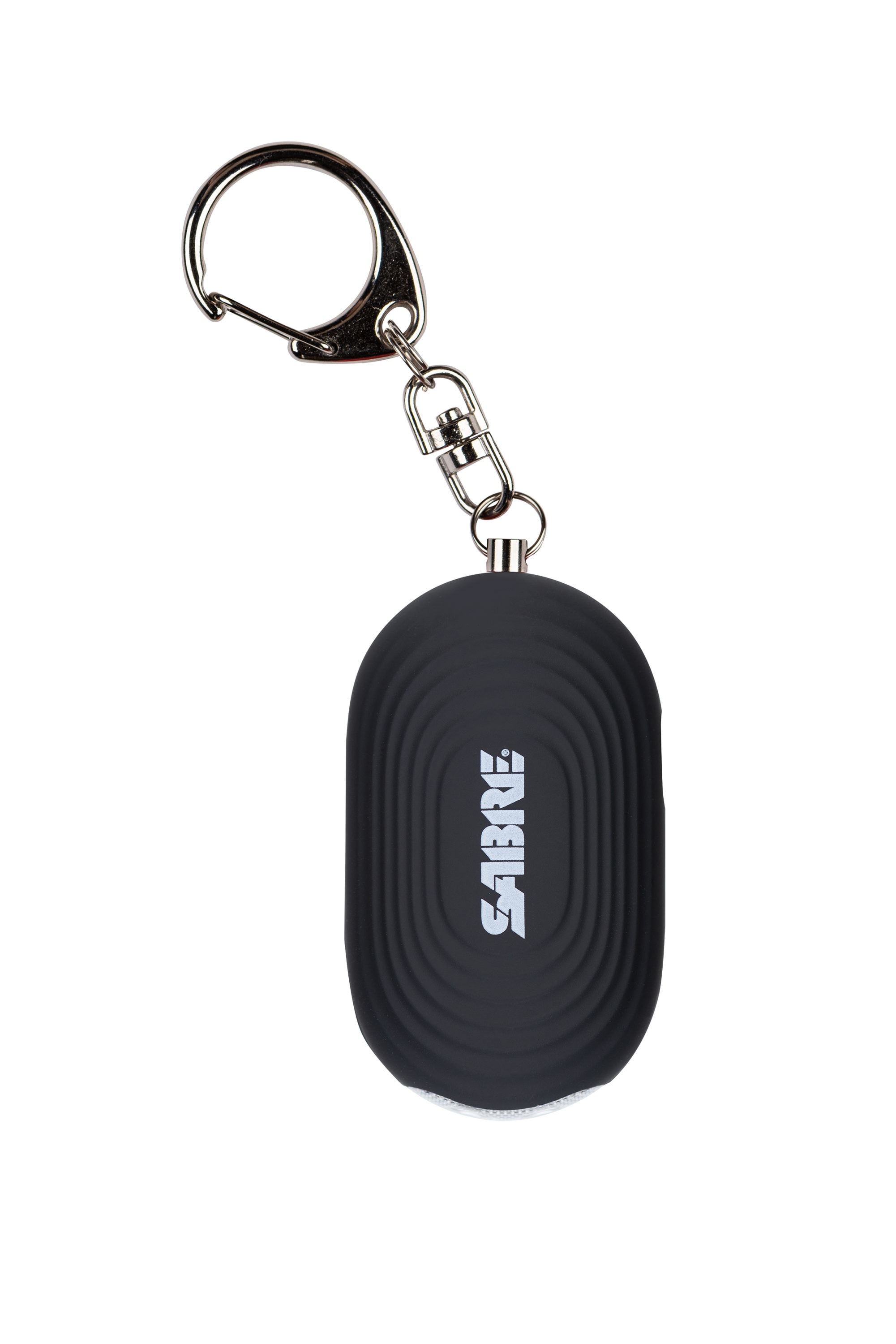 SABRE Personal Alarm with LED Light and Snap Hook in the Pepper