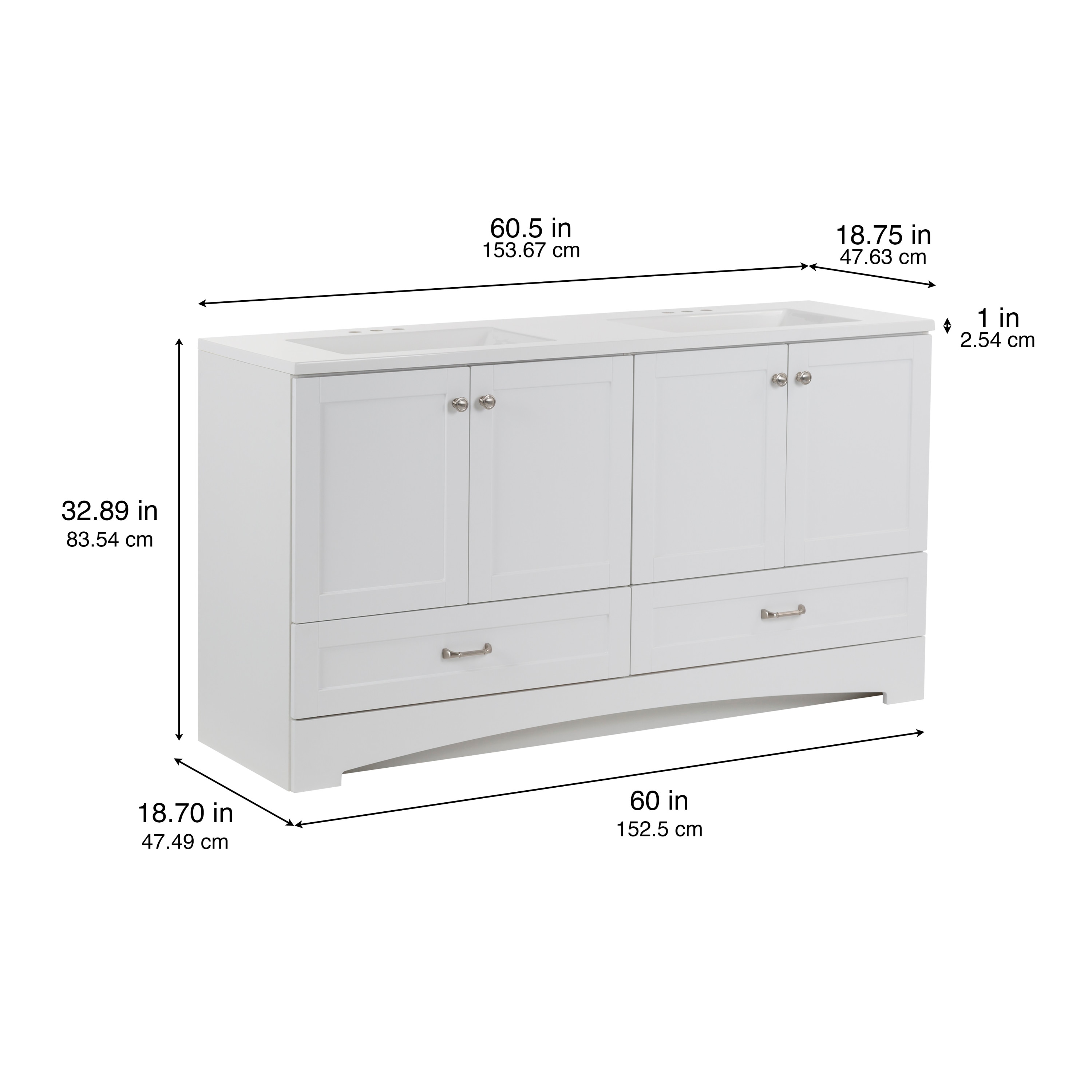 Diamond NOW C60W30328 Bath-Vanity-Combo - View #5