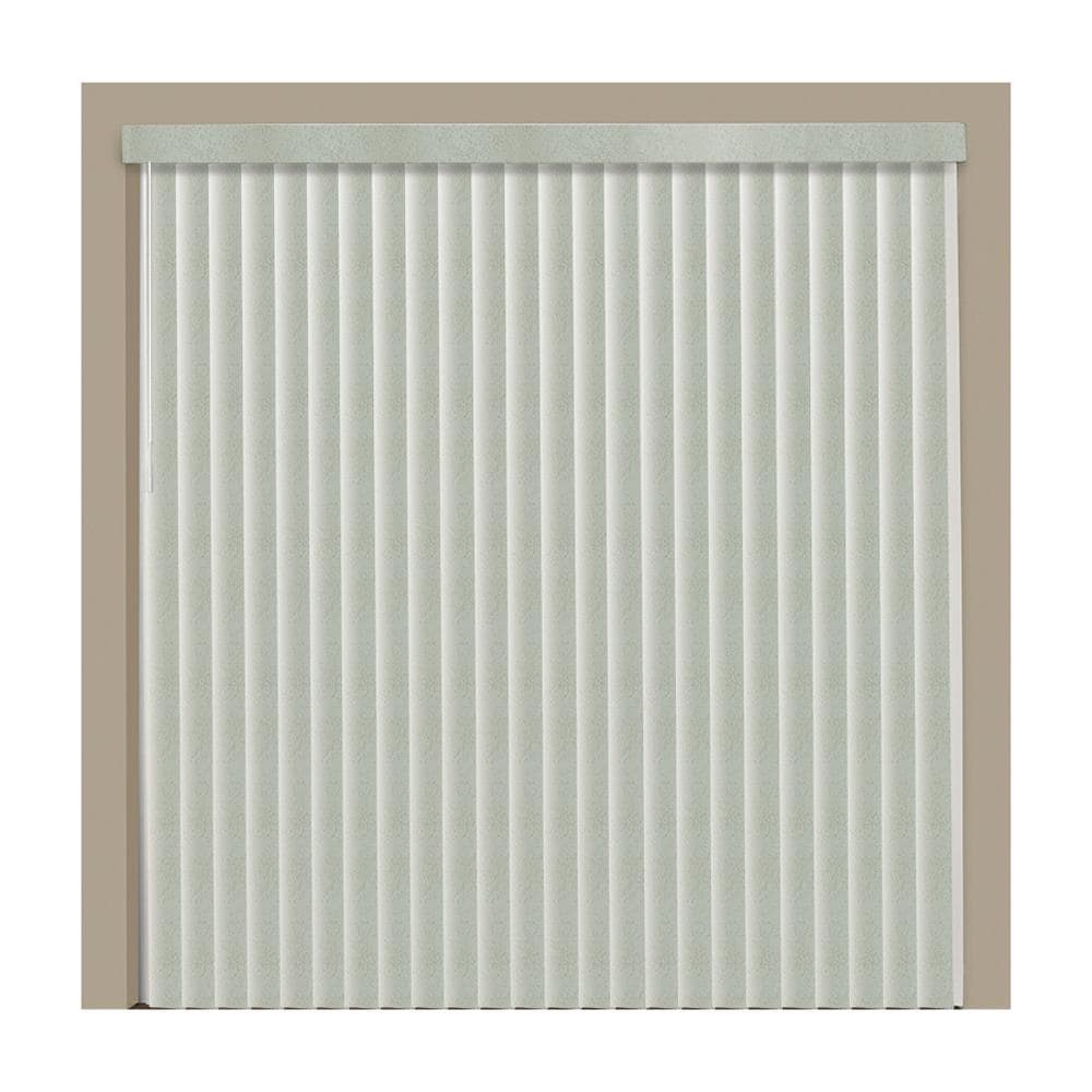 LEVOLOR LVVSCD3510042D Trim+Go 3.5-in Slat Width 45.5-in x 100-in Cordless Ciara Stone Room darkening Vertical blinds