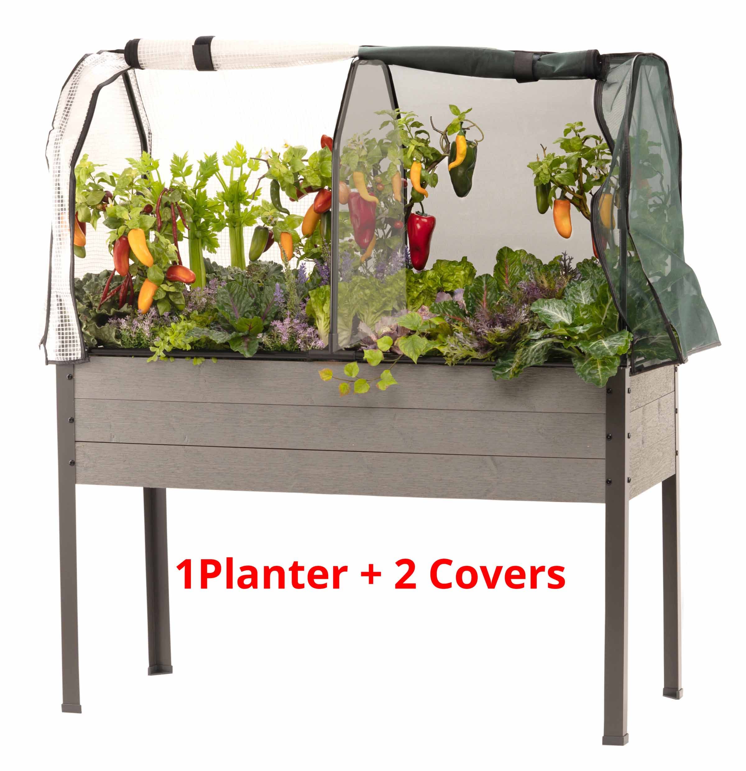 CedarCraft CCESB4721GY-GB Raised-Garden-Beds - View #5