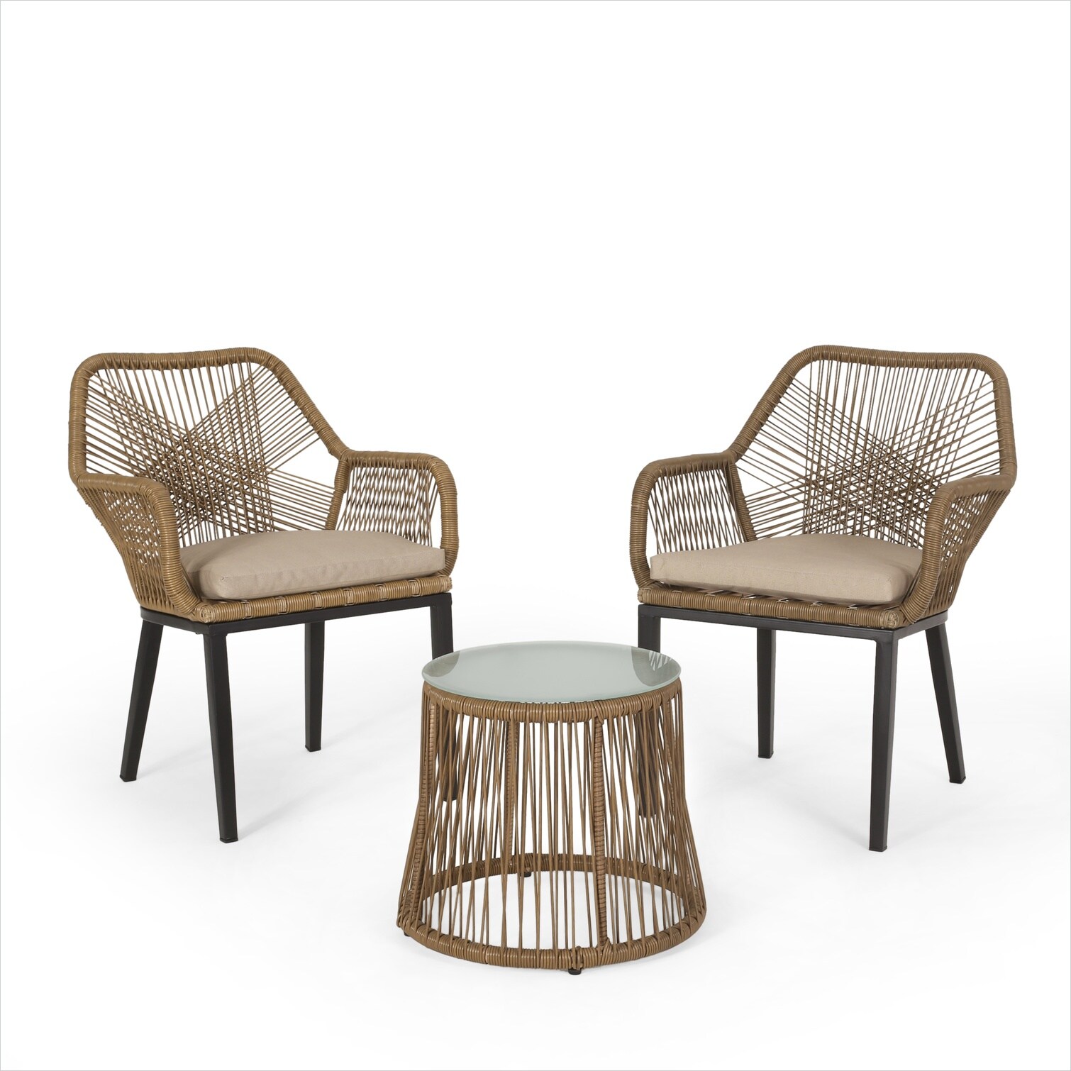 SUNCREAT S0P4BO6824HD Patio-Conversation-Sets - View #6