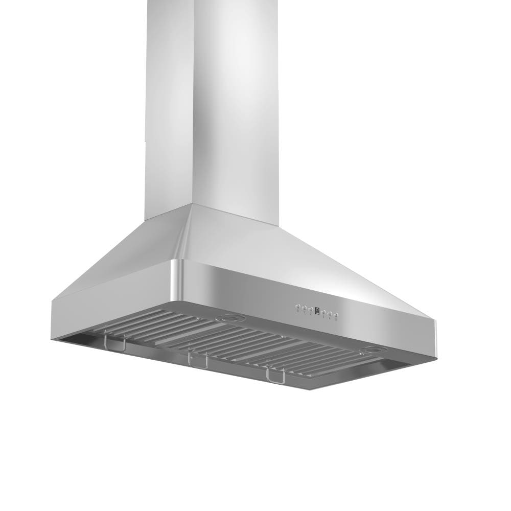 DKB 30 Inch Range Hood Wall Mounted Brushed Stainless Steel Kitchen V