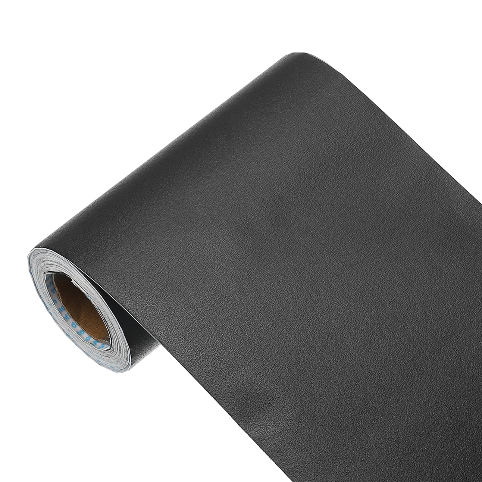 Unique Bargains - 197 Inchx3.9 Inch Black Wallpaper Peel and Stick Wallpaper Black Contact Paper ...
