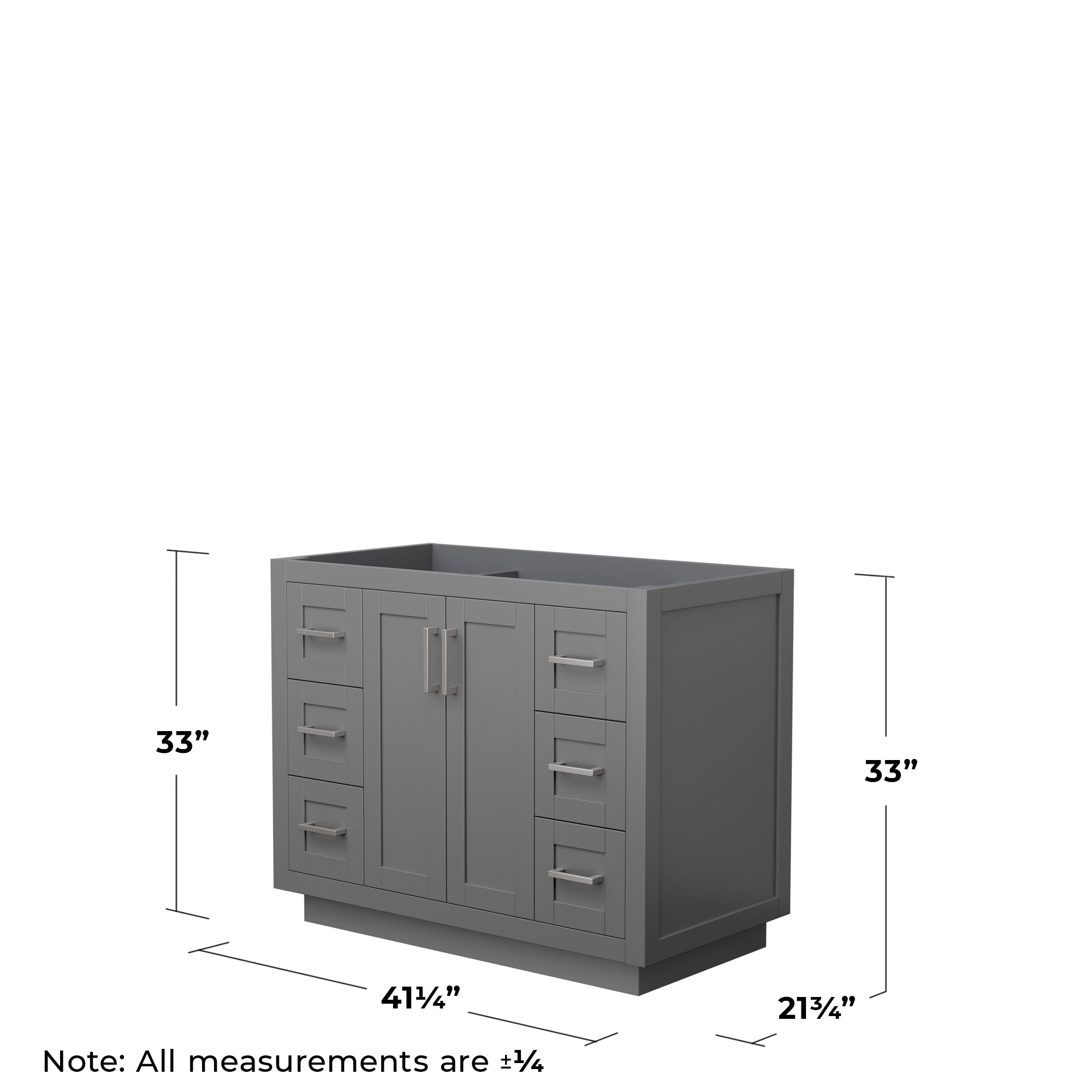 Wyndham Collection WCF292942SKGCXSXXMXX vanities - View #3