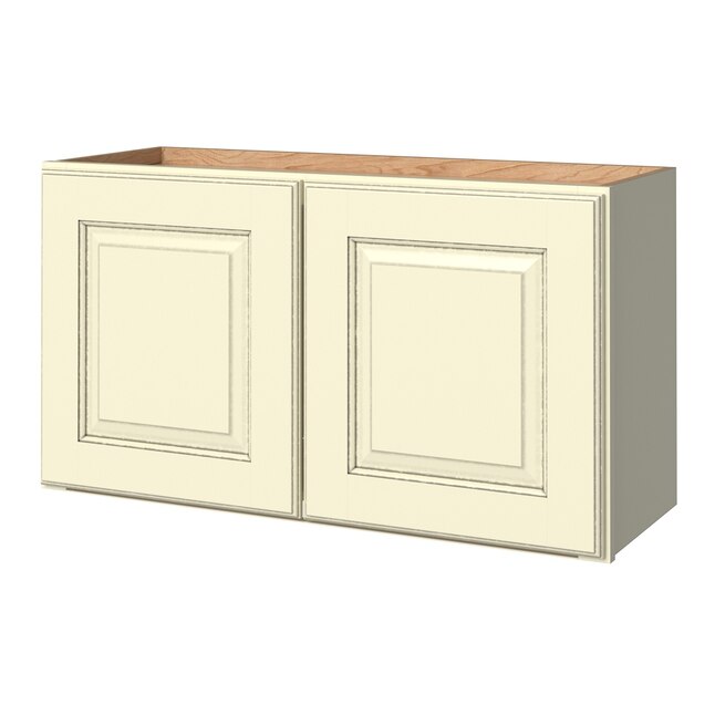 allen + roth Annscroft 30-in W x 18.125-in H x 12-in D Hazelnut Maple Door Wall Semi-Custom Cabinet allen + roth Annscroft 30-in W x 18.125-in H x 12-in D Hazelnut Maple Door Wall Semi-Custom Cabinet