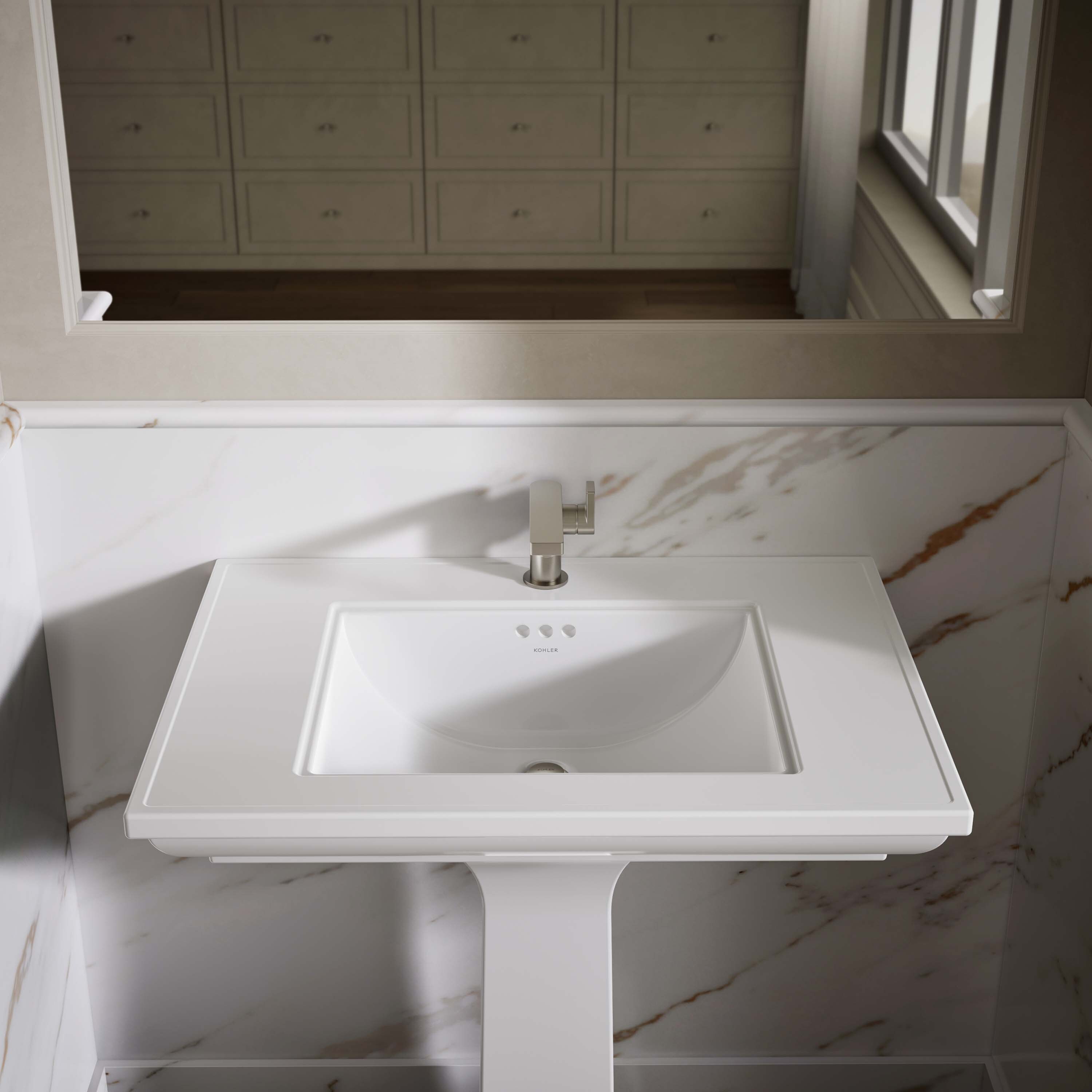 KOHLER 2268-1-0 Complete-Pedestal-Lavatories - View #8