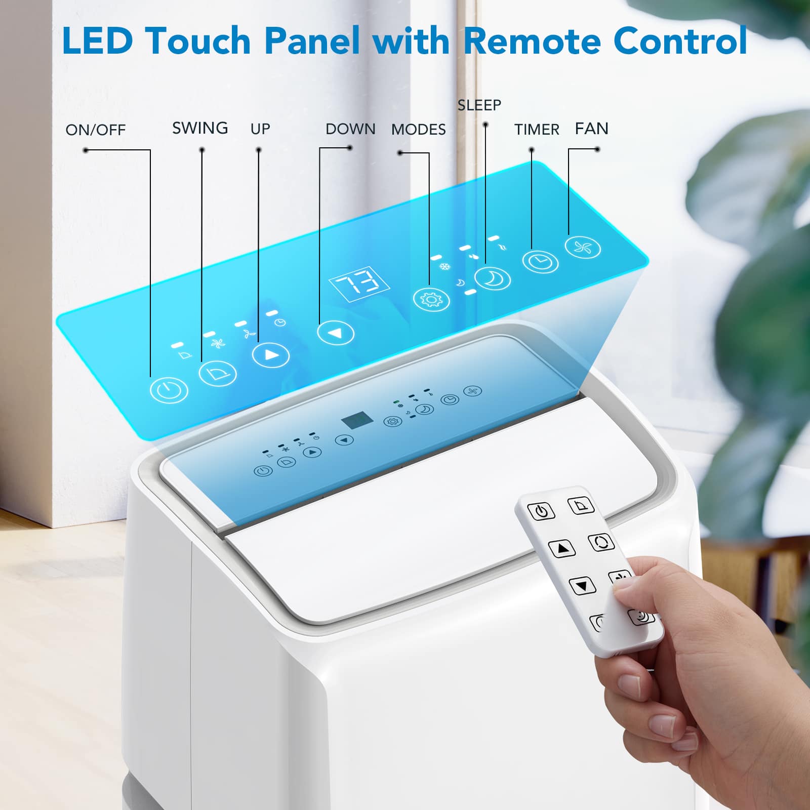 Qeetex LSHQQPHO-10I3M63J Portable-Air-Conditioners - View #5