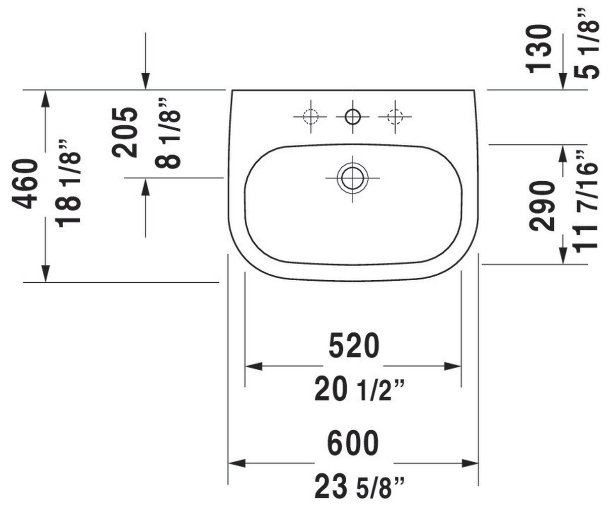 Duravit 23106000002 Bath-Sink - View #10