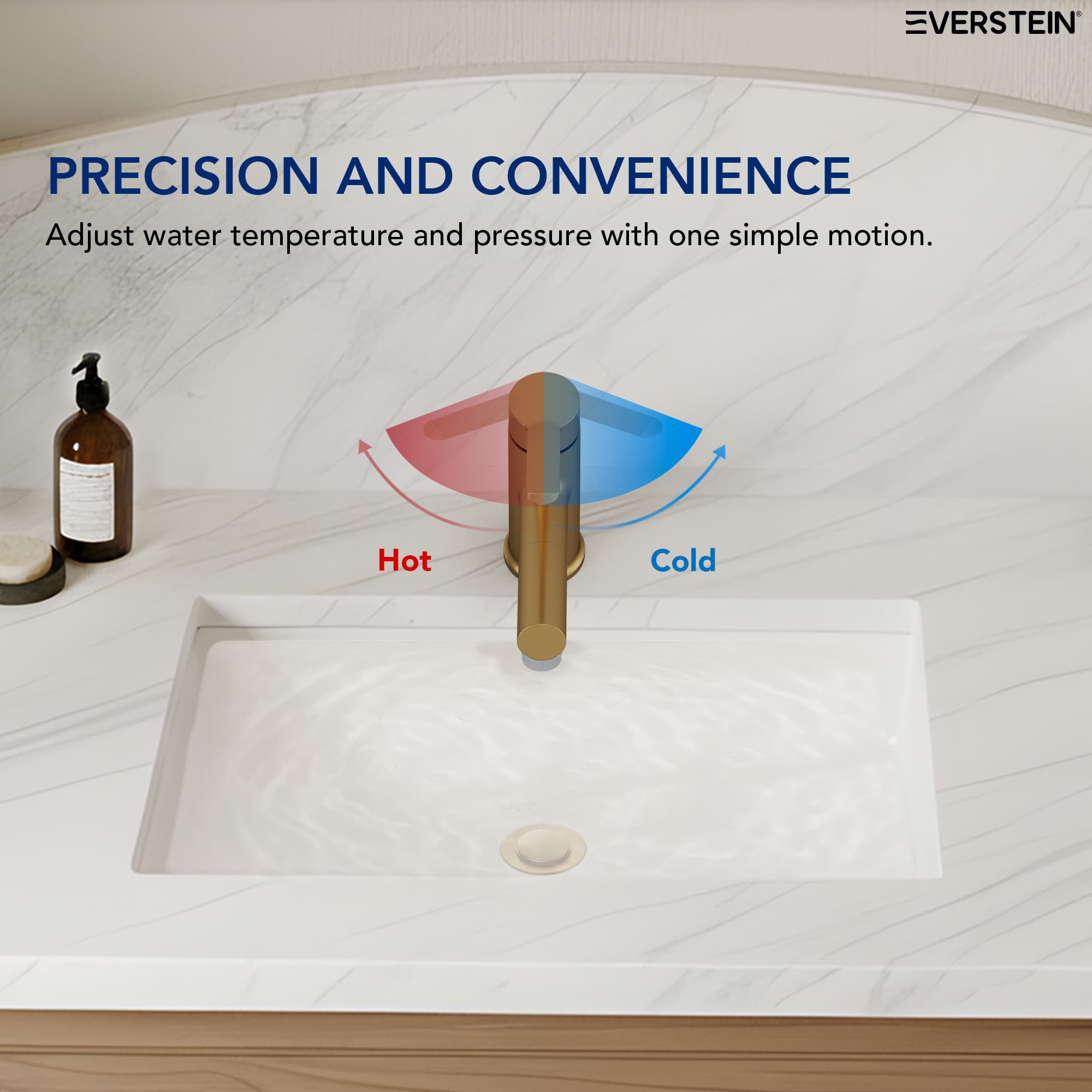 EVERSTEIN SFS-1181-GD Lavatory-Faucets - View #6