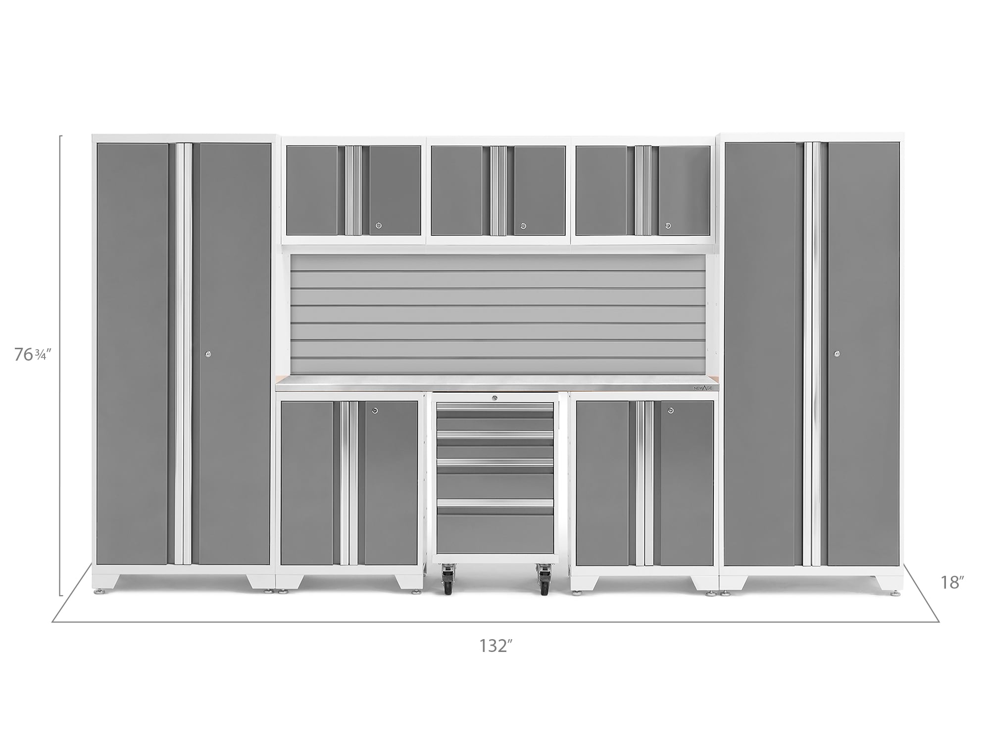 NewAge Products 54996 Garage-Storage-Systems - View #2