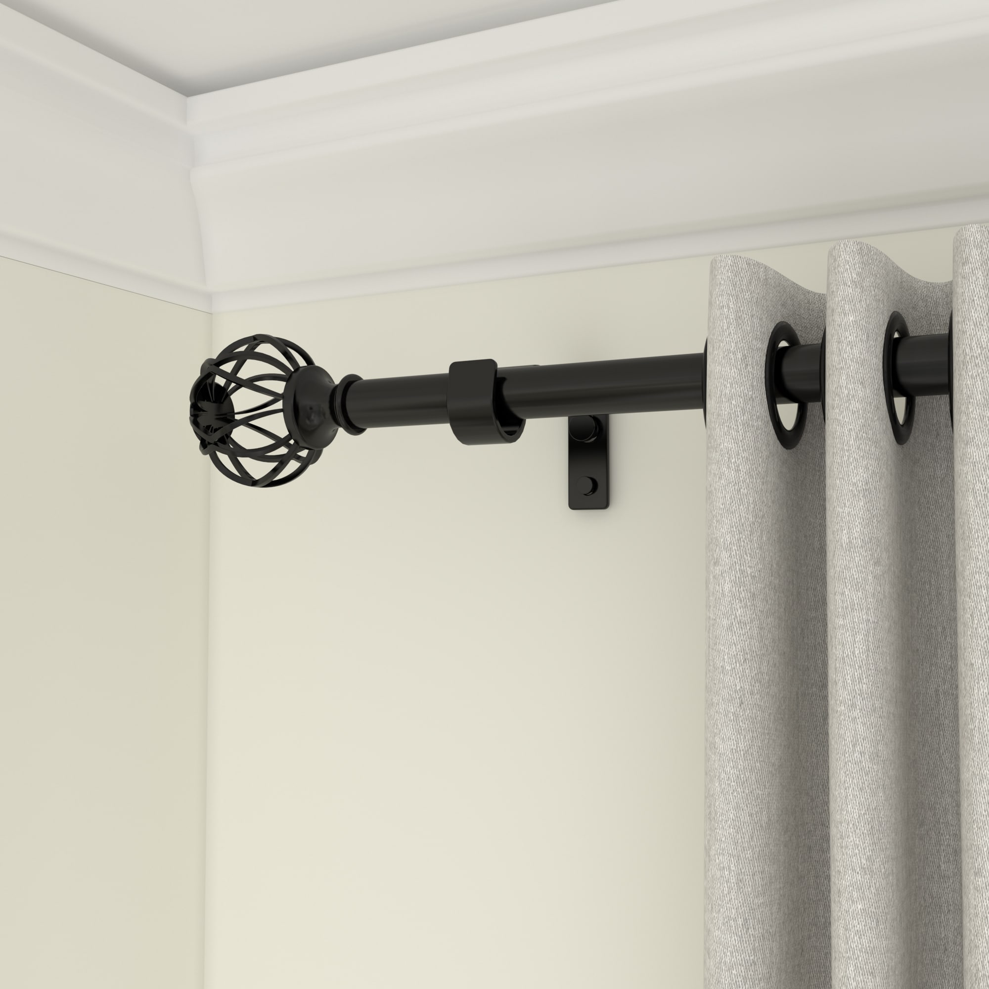 ACROMA 80528BK Curtain-Rods - View #3