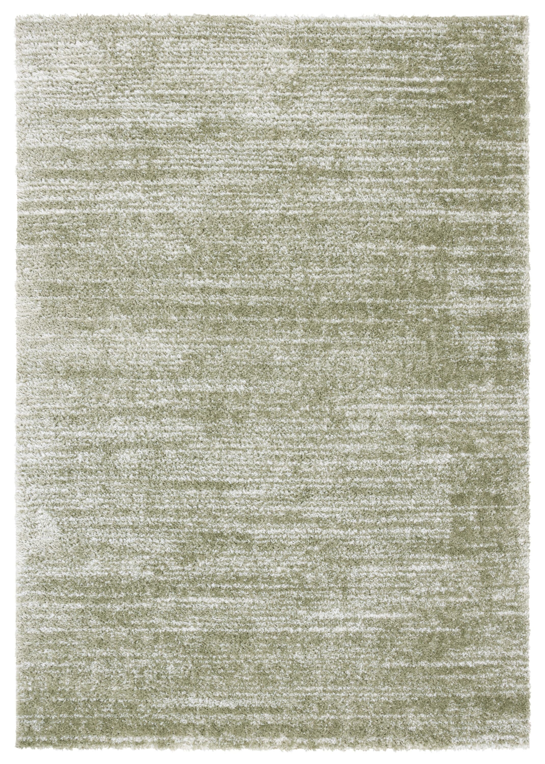 Safavieh THO653W-10 10 x 13 (ft) Loomed Polypropylene Sage/Ivory Rectangular Indoor Distressed/Overdyed Mid-Century Modern Area rug