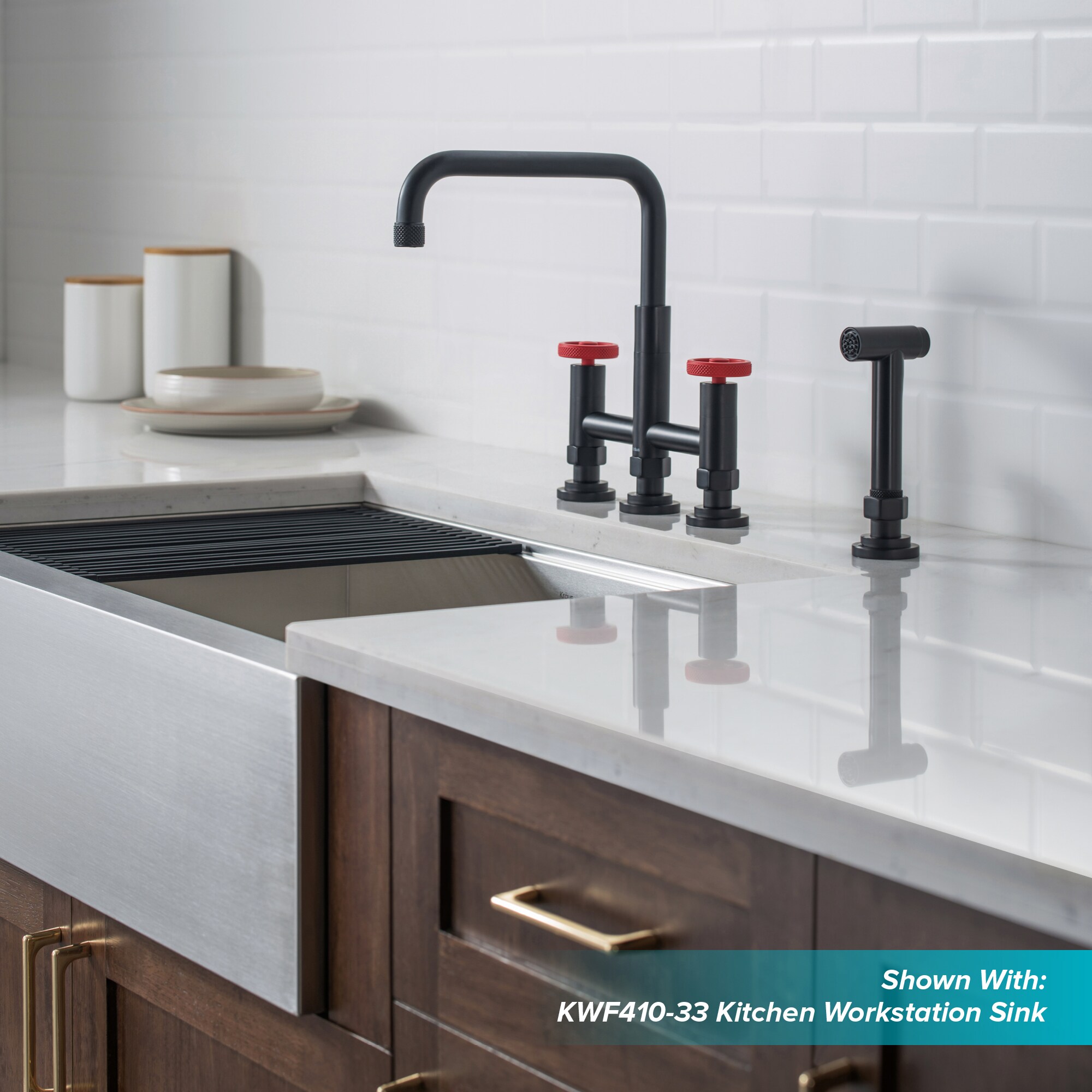 Kraus KPF-3125MBRD Kitchen-Faucets - View #9