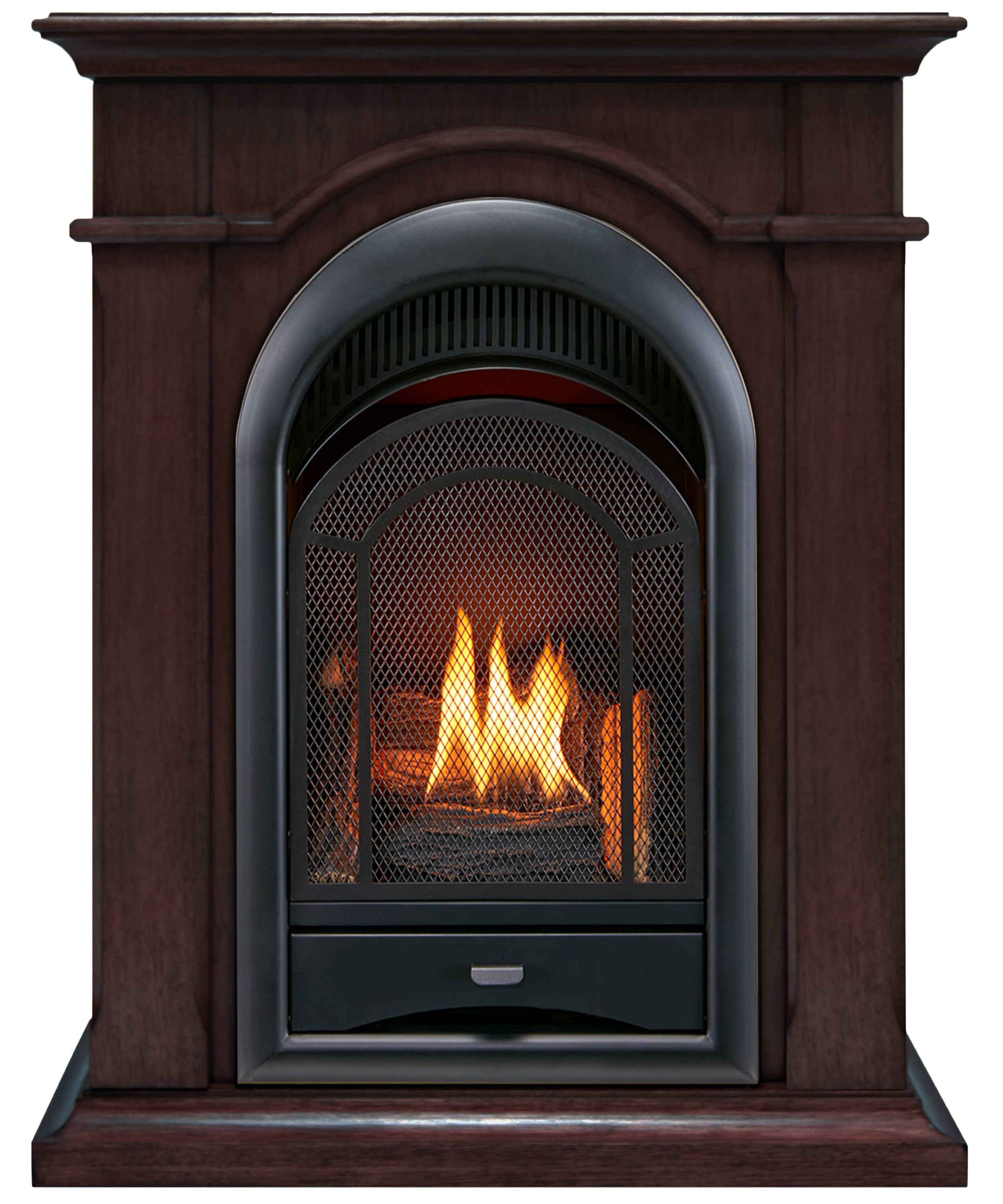 ProCom FS100T-CH 28-Inches Chocolate Ventless Liquid Propane and Natural Gas Fireplace
