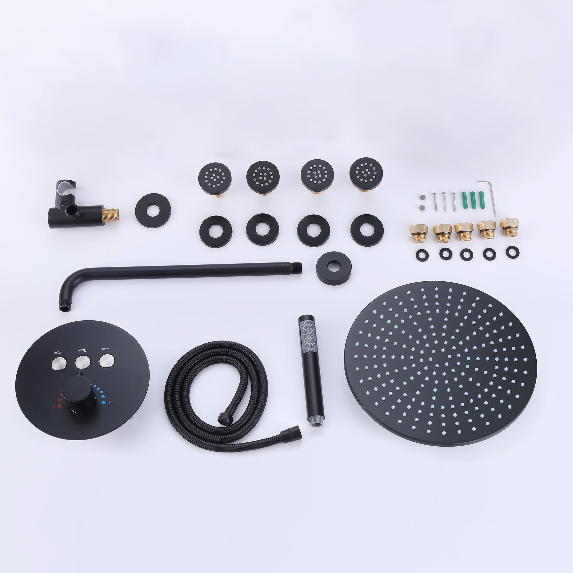 WELLFOR WB-1016 Showerhead-Bar-Panels - View #4