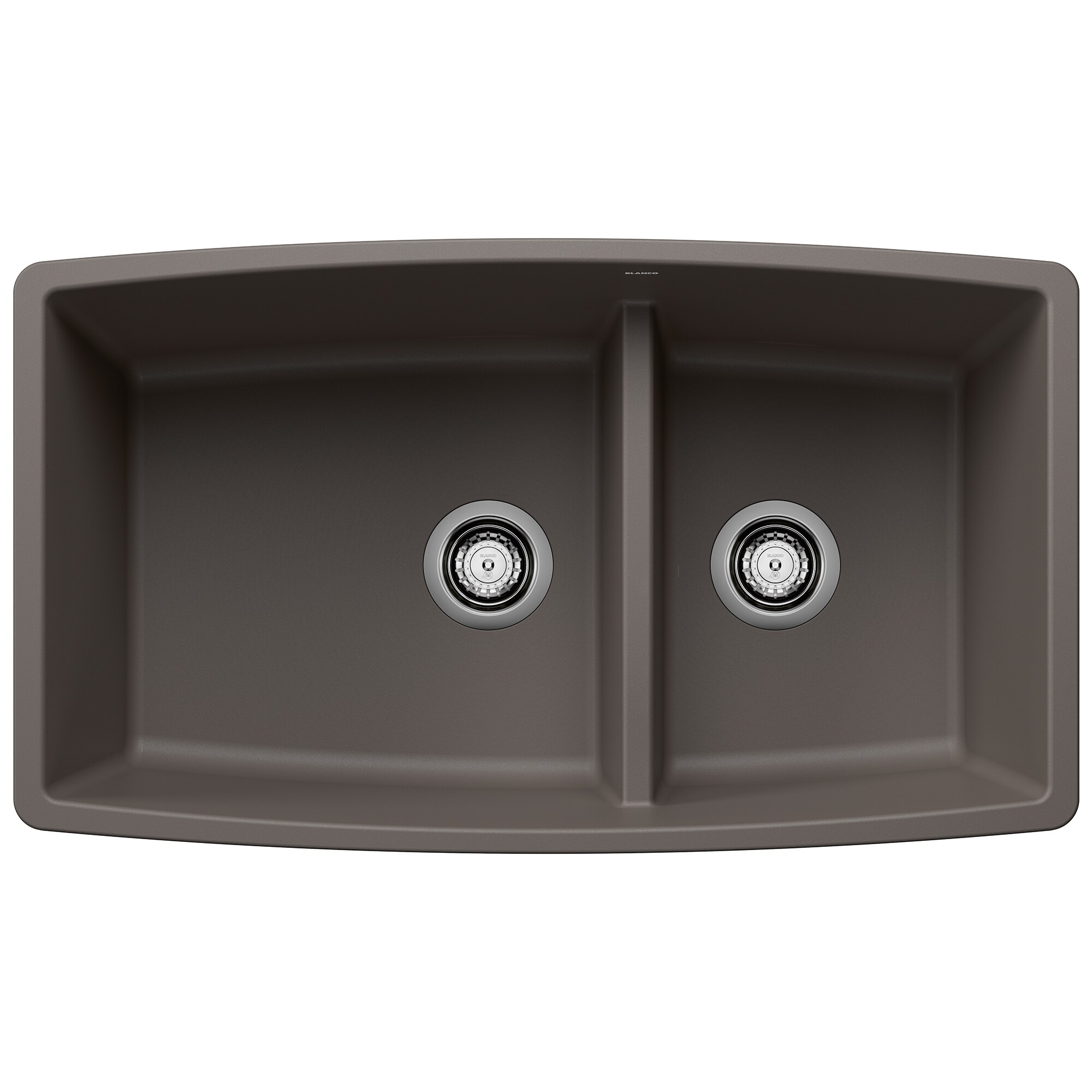 BLANCO 443125 Performa Undermount 33.0-Inches x 19.0-Inches Granite Double offset bowl Kitchen Sink