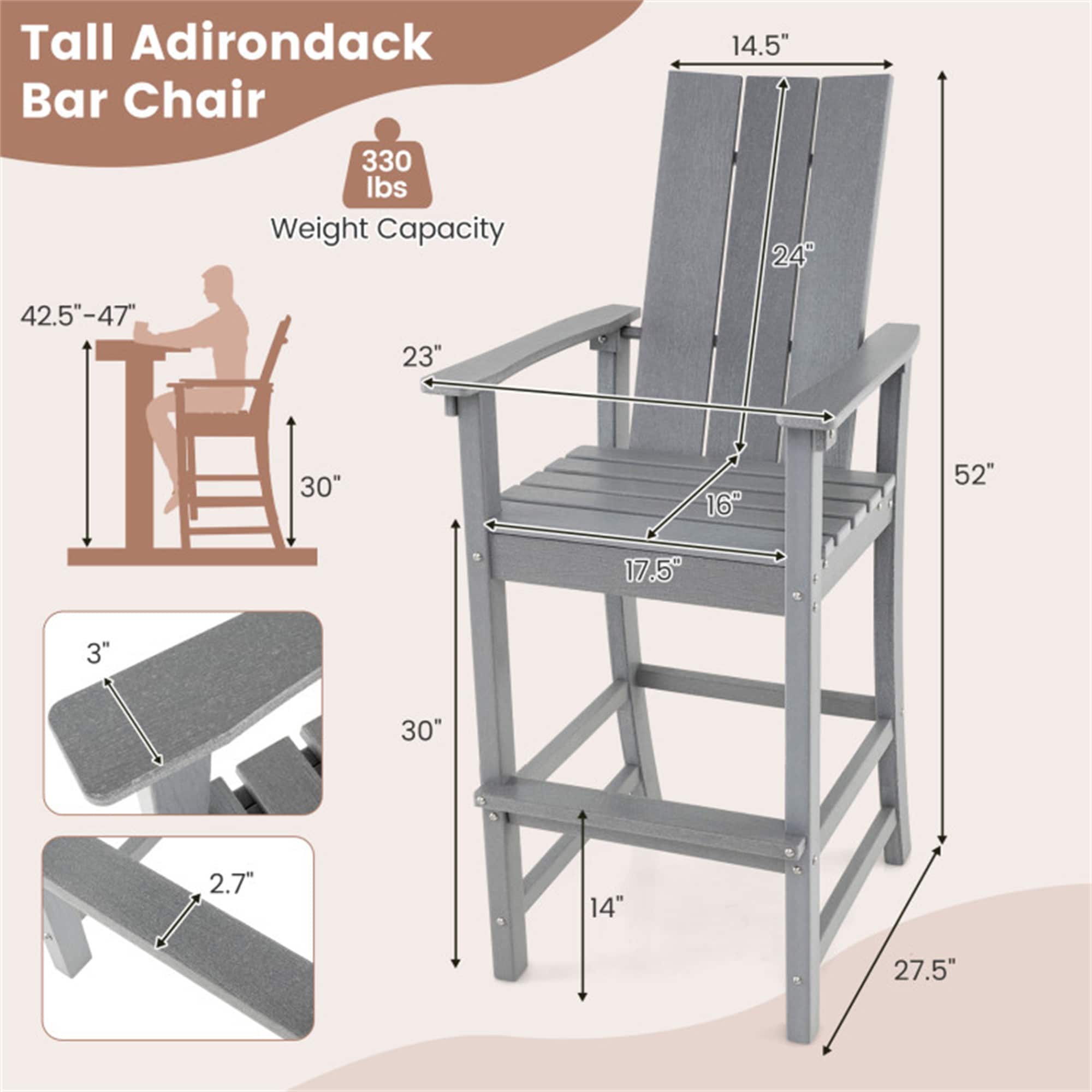 BABOOM BOM-11903GR-CO Patio-Chairs - View #3