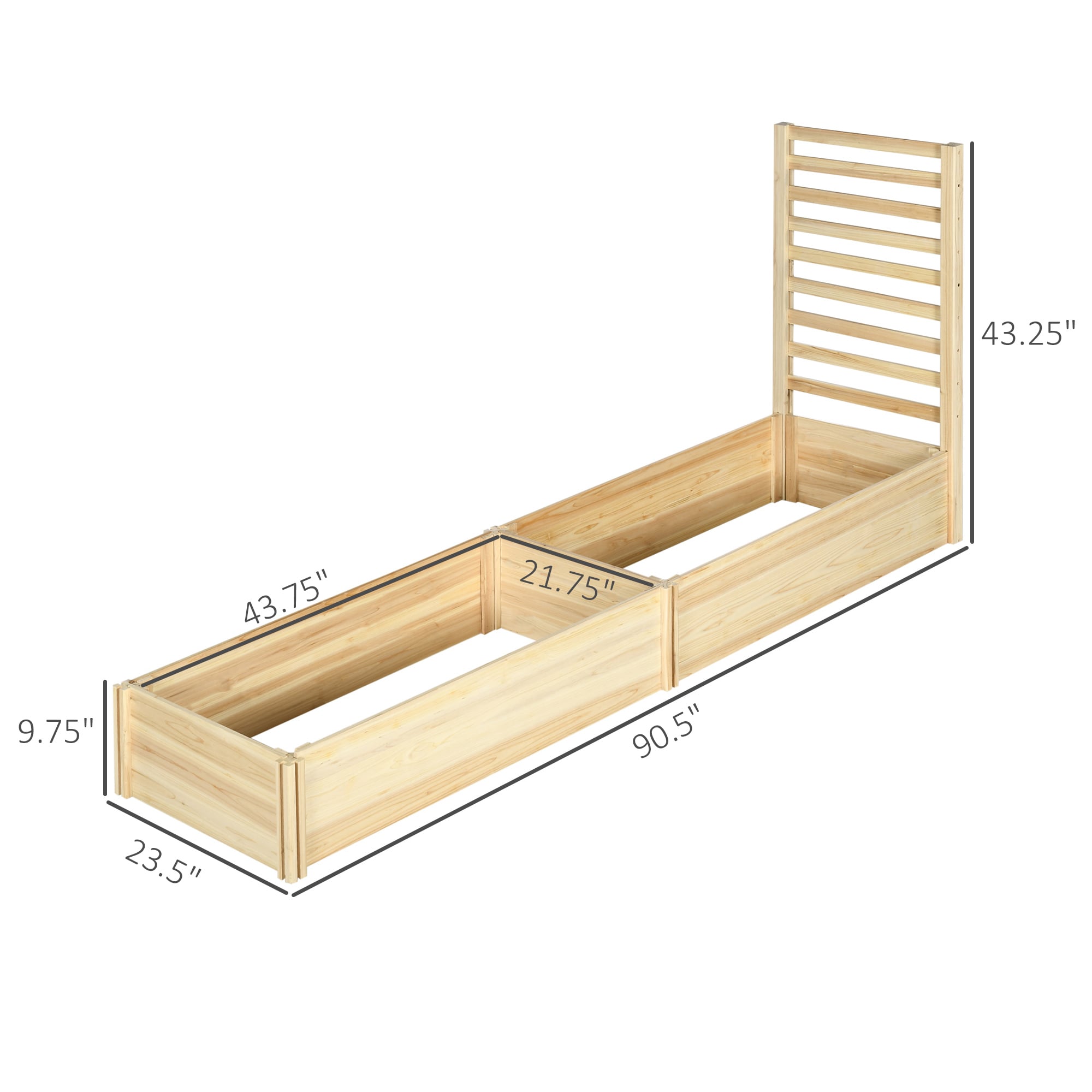 Damerin W261RA Raised-Garden-Beds - View #2