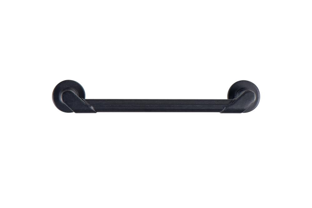 The Haven Collection 6XCAB096057BBR  Soft Iron Rectangular Modern Cabinet Knob 6 -Pack