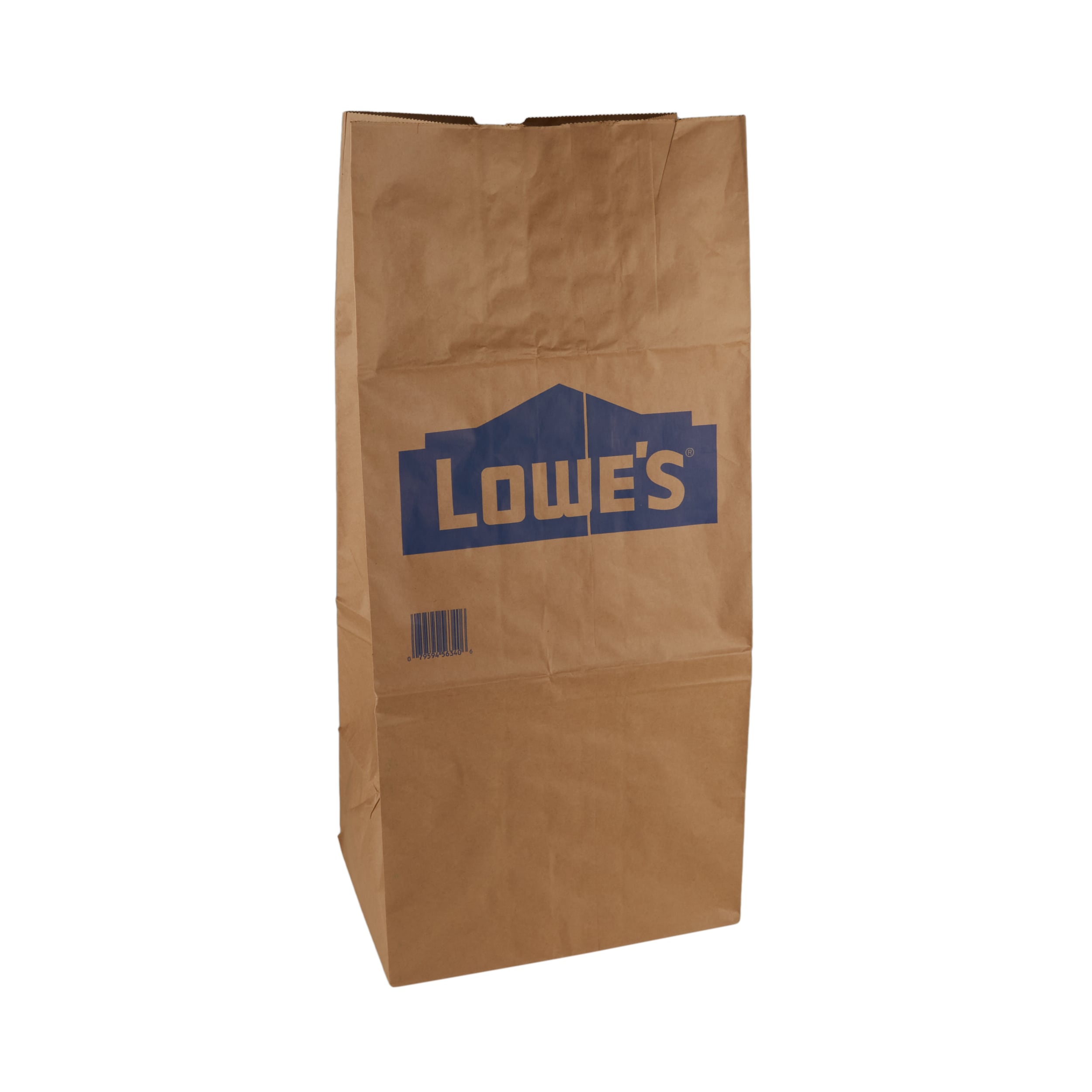 Lowe's 30-Gallons Brown Outdoor Paper Leaf Flap Tie Trash Bag (5 