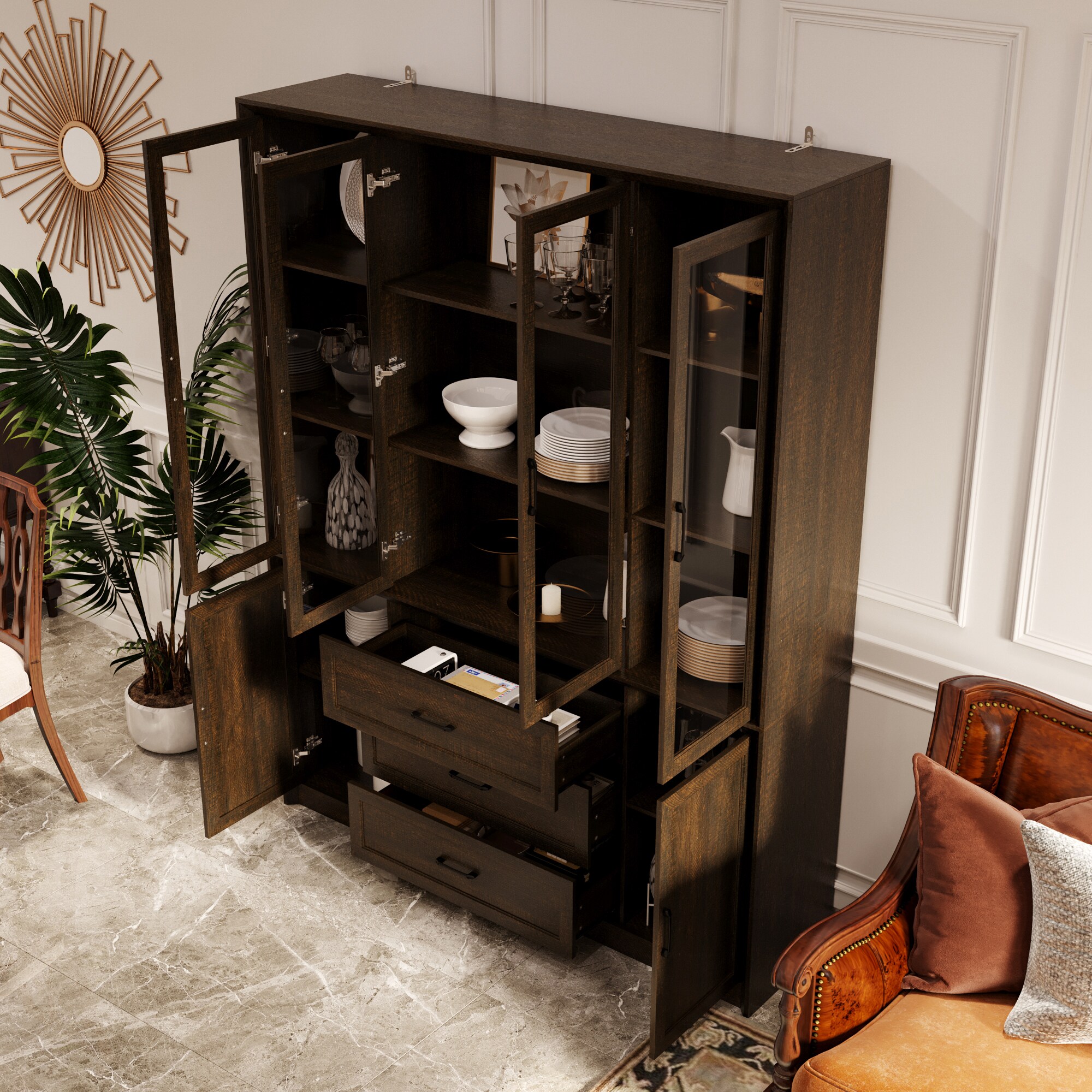 Homsee V-KF200305-02-AB Dining-Kitchen-Storarge - View #4