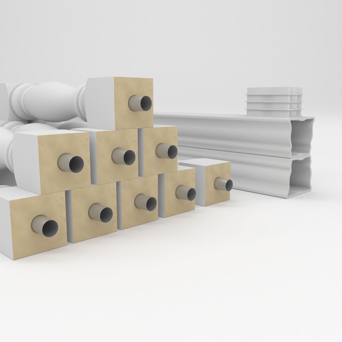 Ekena Millwork BALK42X060EMA railings - View #6