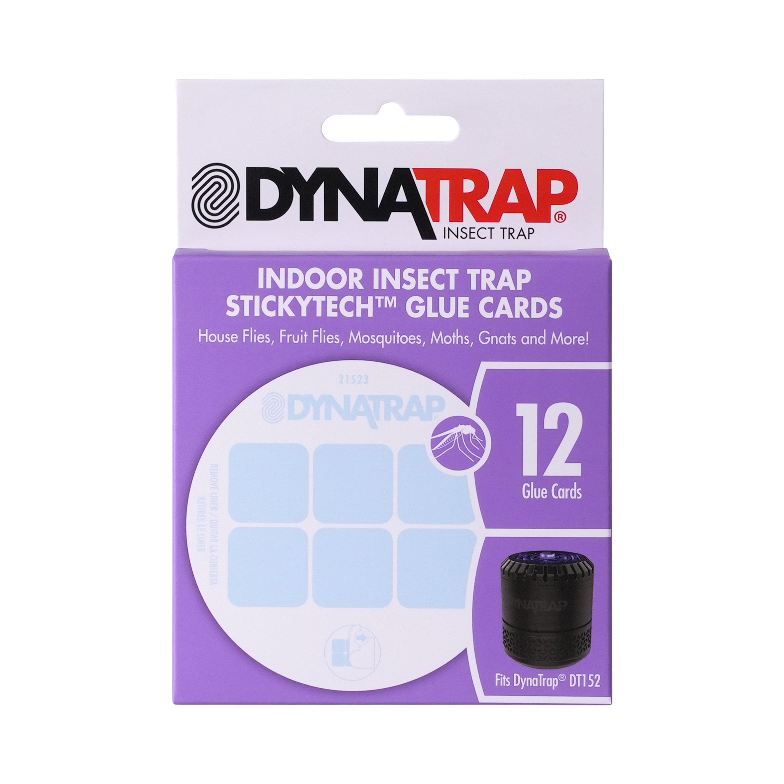 Buy DYNATRAP DT30191003S Flylight Insect Trap, 9-1/2 in L Trap, 3-1/2 in W  Trap, Black Black