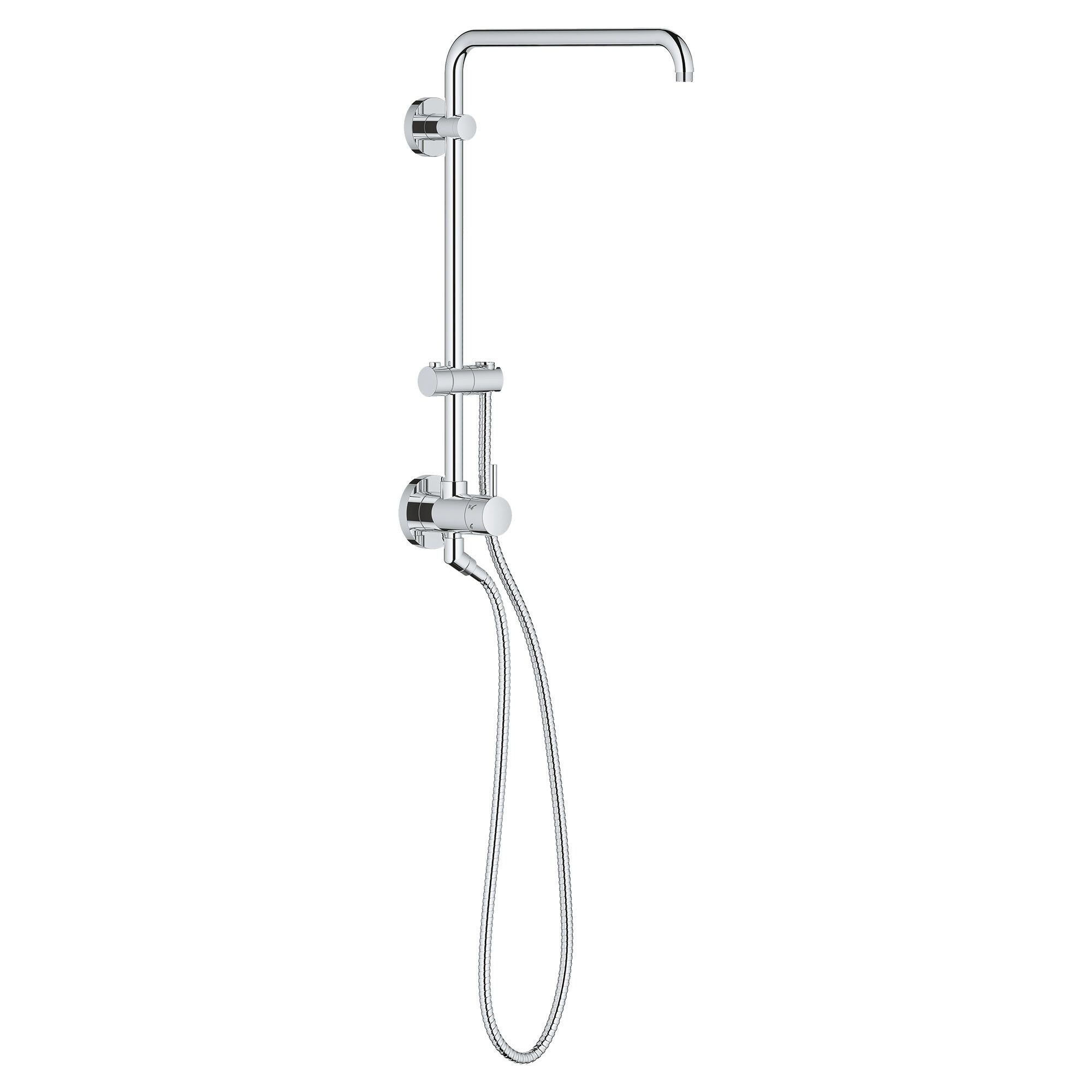GROHE 27867001 Showerhead-Bar-Panels - View #2