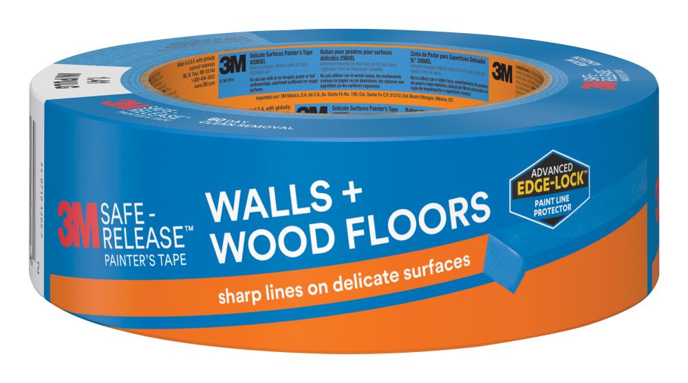 3m Safe Release Delicate Surface Edge, Tape Safe For Hardwood Floors